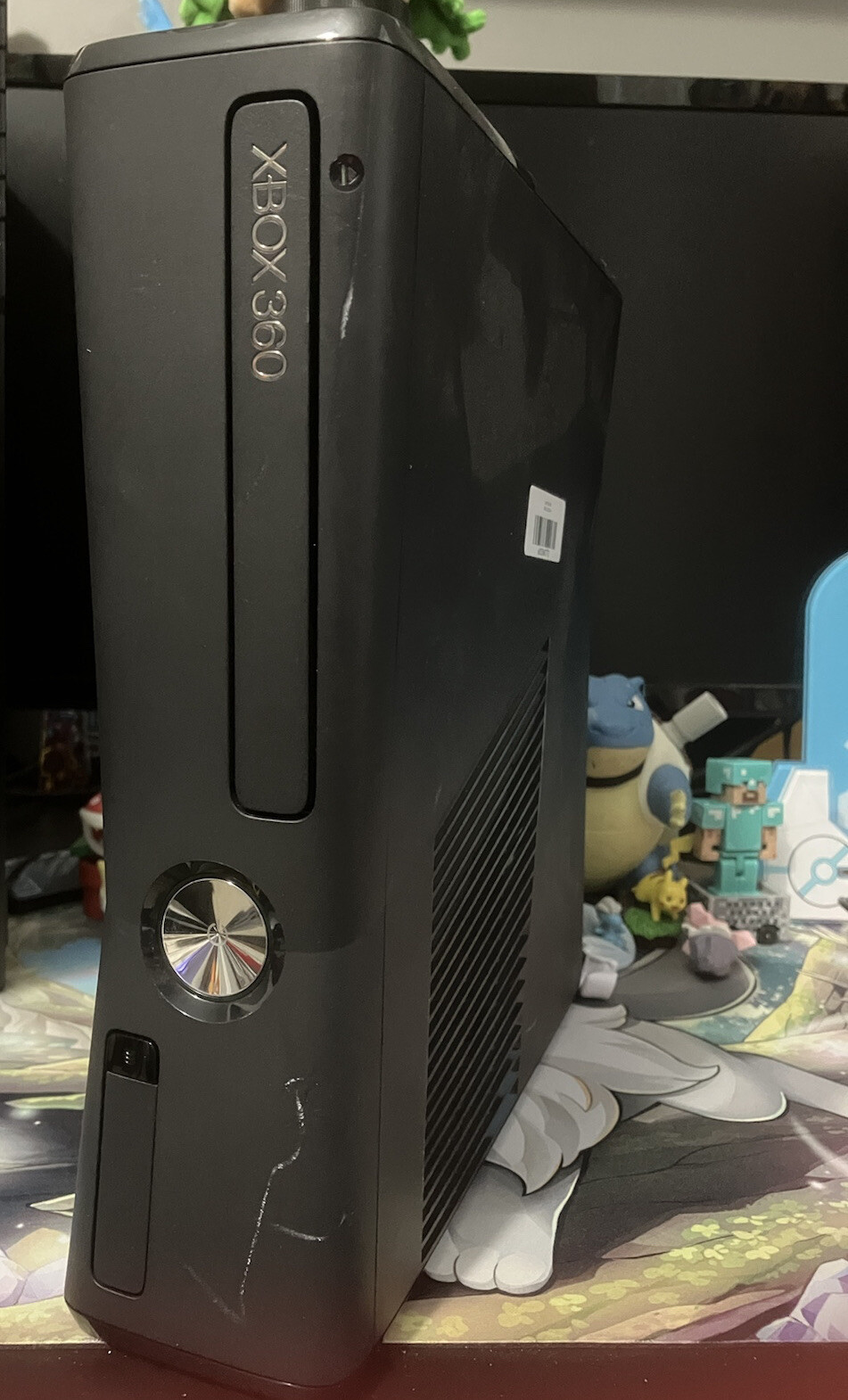 Microsoft Xbox 360 Black Console FOR PARTS/NOT WORKING *READ DESCRIPTION*