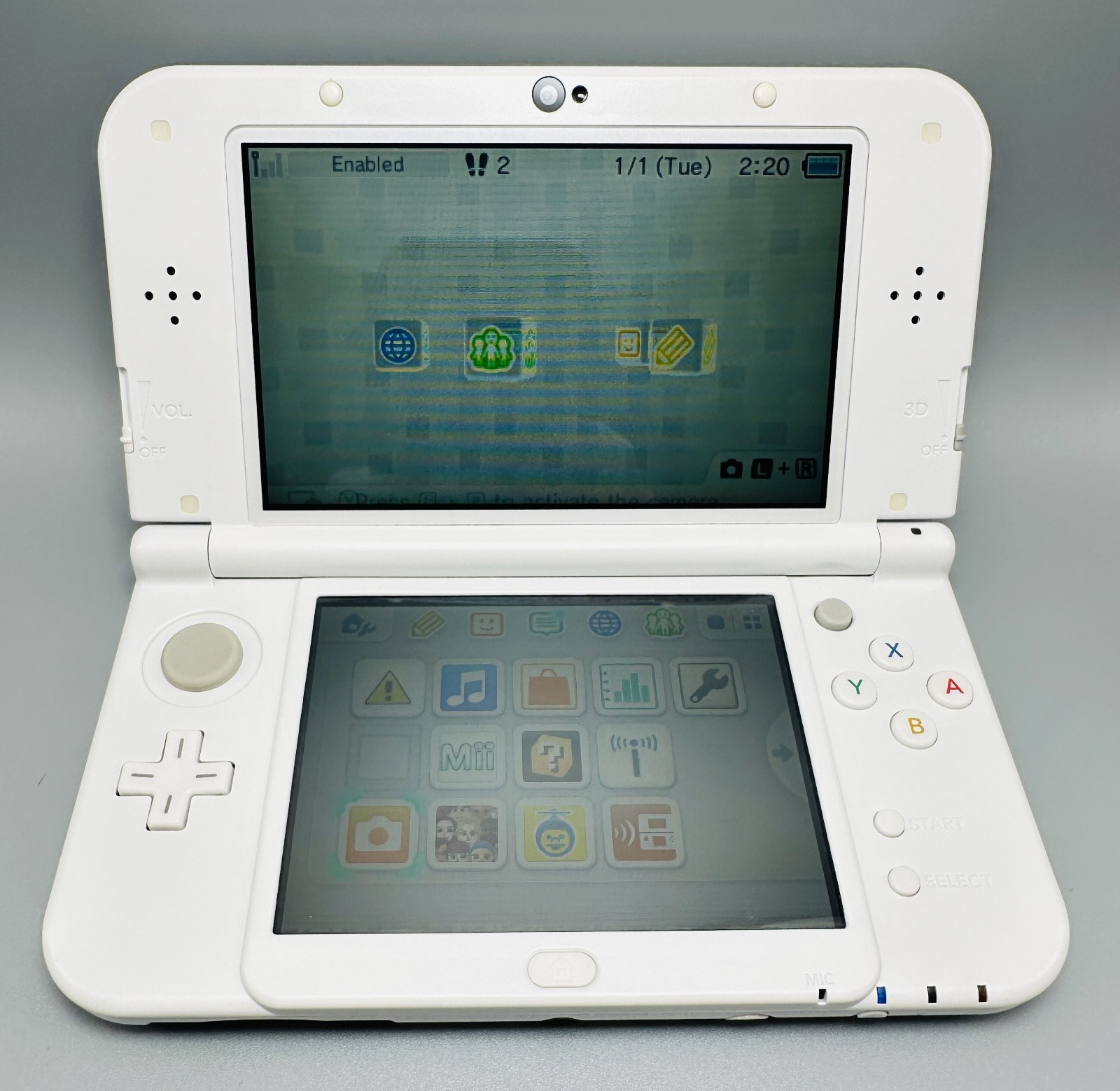 Nintendo New 3DS LL XL | Pearl White | Dual IPS | 128gb | Excellent Condition