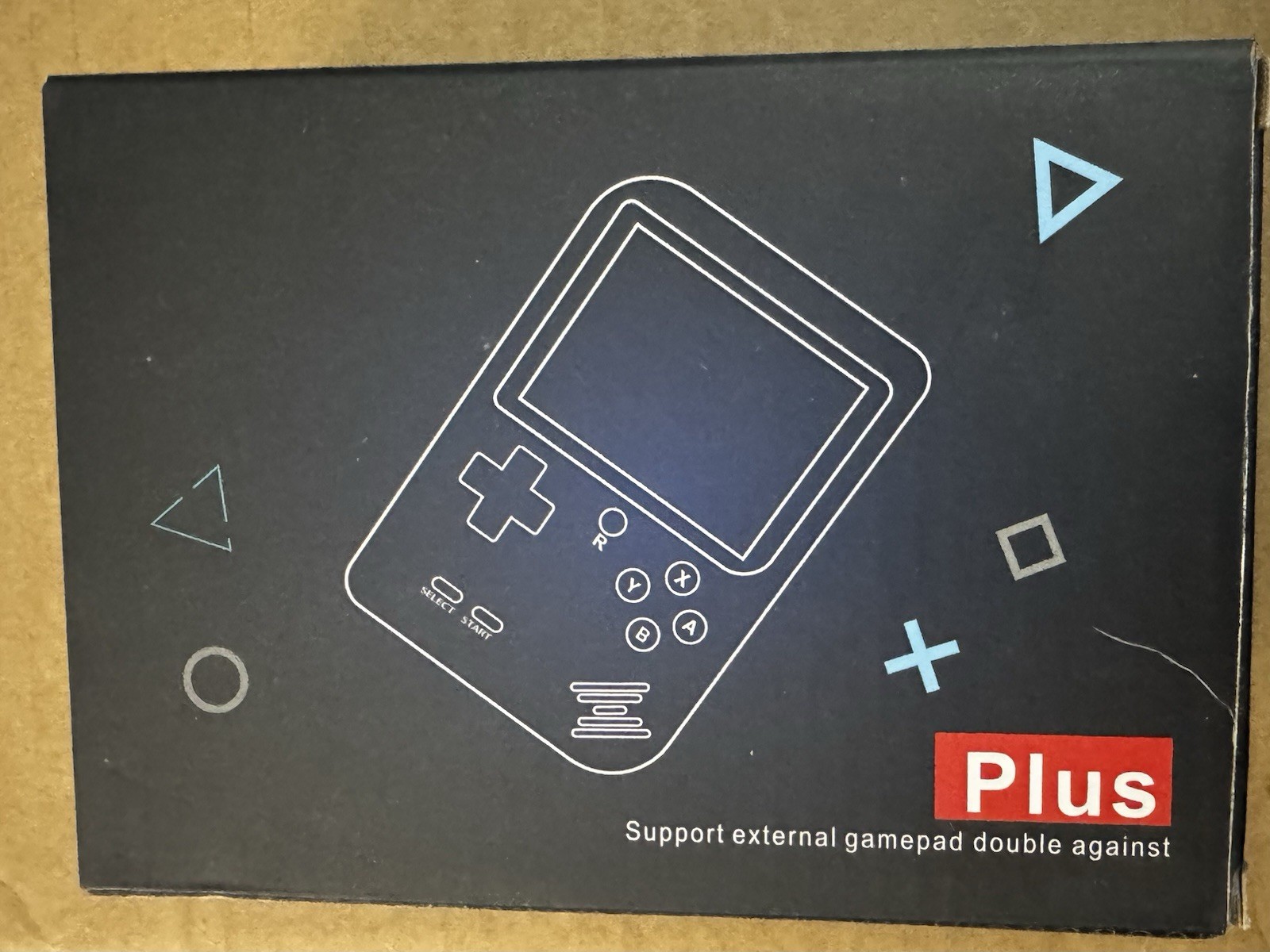 Plus Handheld Game System, TV Out, DC 5V Power, Multi-Color, External Gamepad