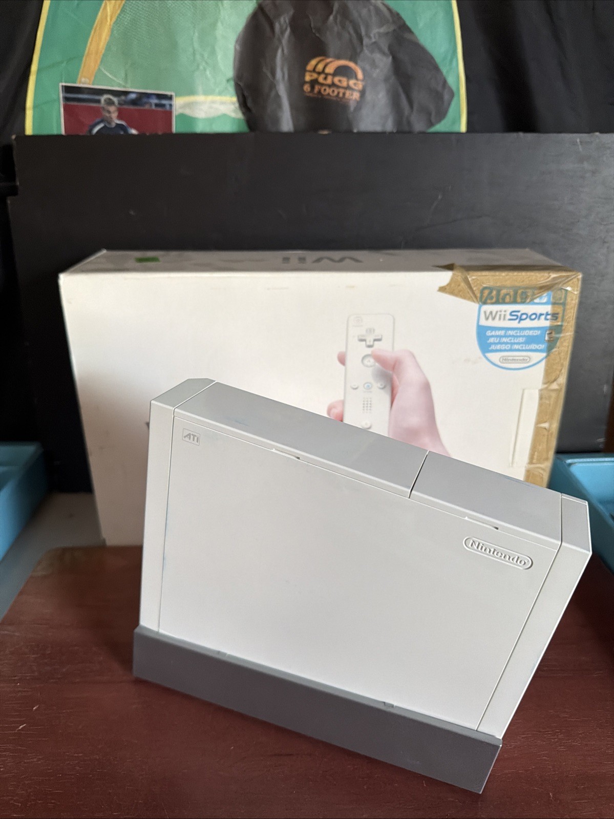 Nintendo Wii White Console Missing Wii Sports Pinball And Boxing Games