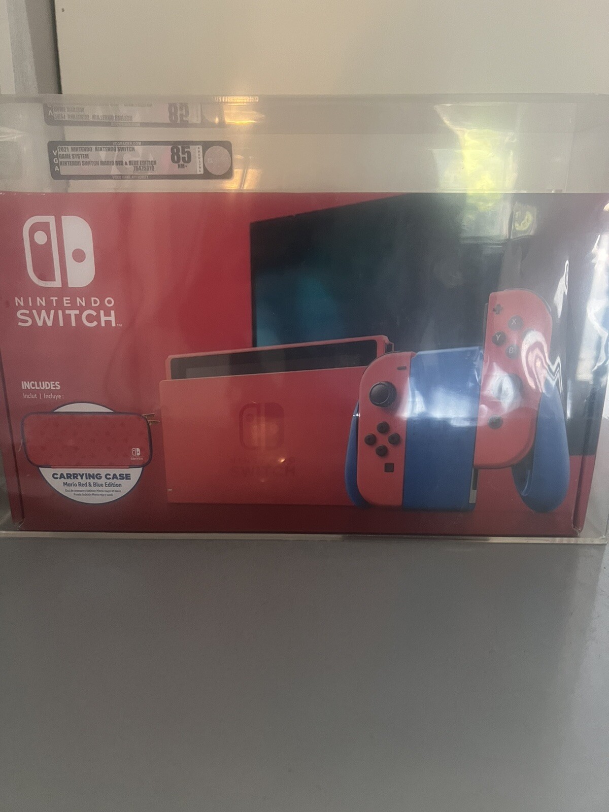 Nintendo Switch HAC-001(-01) Mario Red & Blue Edition – 32GB