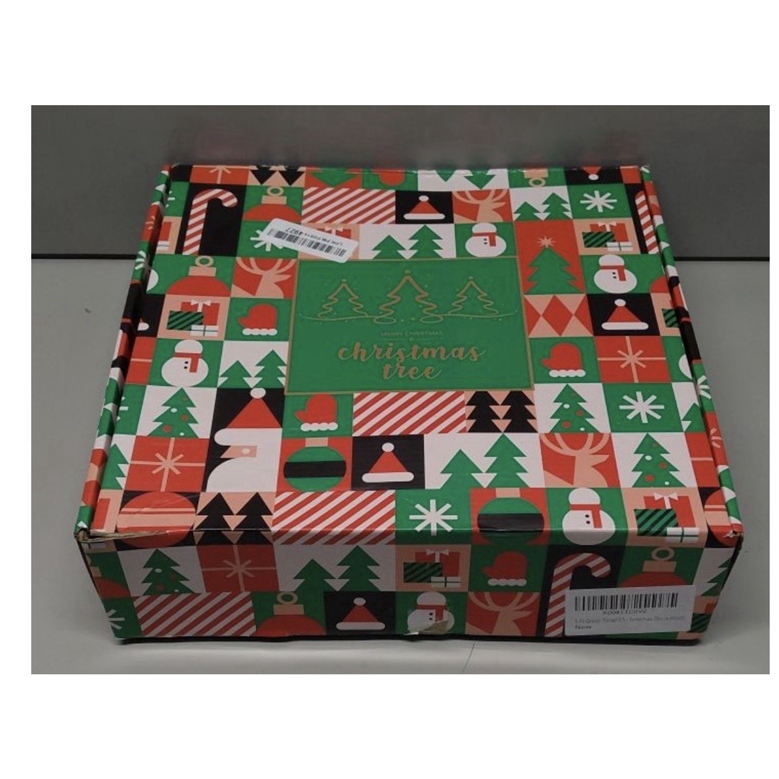 Dual Color Switch & Timer 5 Ft Pop up Christmas Tree with 50 Lights