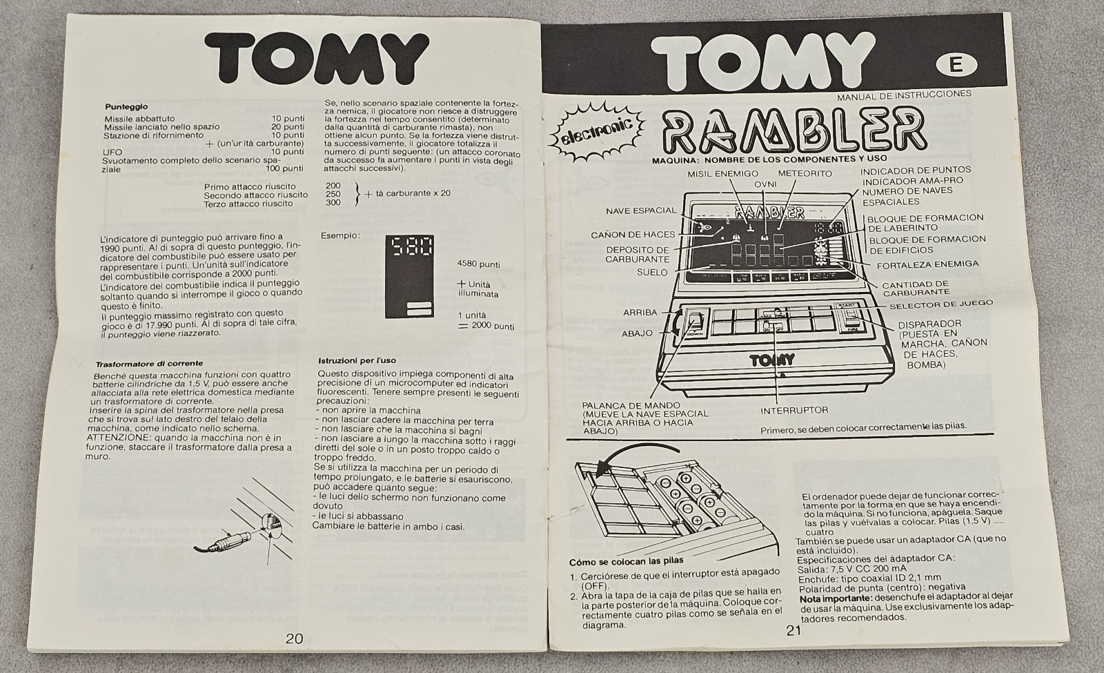 Tomy Rambler Electronic Made in Japan
