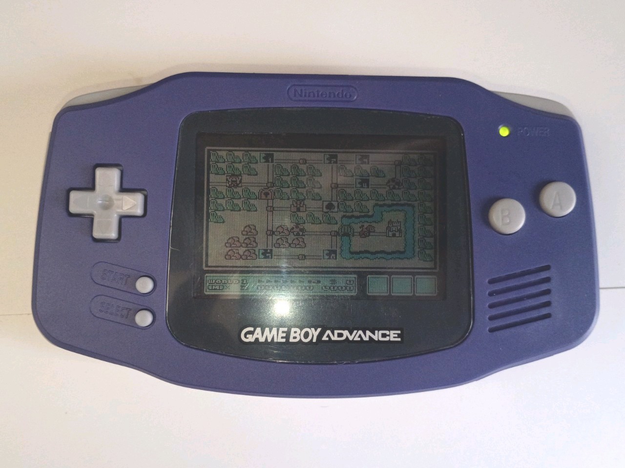 Nintendo Game Boy Advance – Indigo Purple – Excellent Condition games included!