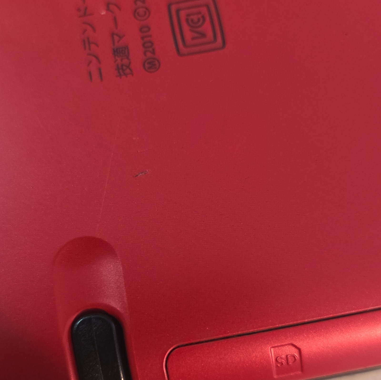 TESTED WORKING REGION UNLOCKED NINTENDO 3DS LL Red/Black Wi-Fi Headphone Jack