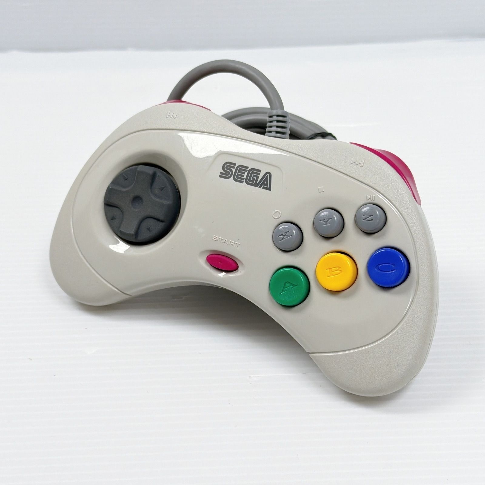 SEGA Saturn Console White HST-3220 Tested Working Japan Version