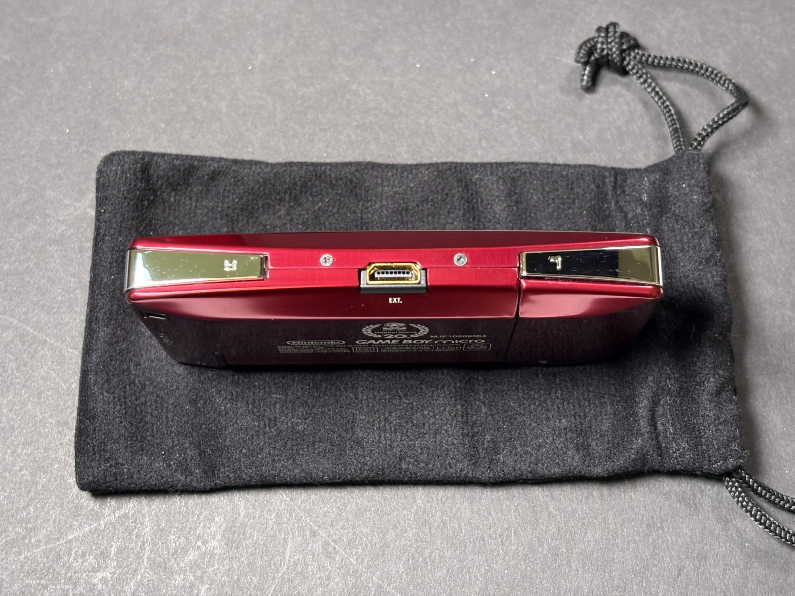 [MINT+] Nintendo Game Boy Micro Famicom Console – Red/Gold