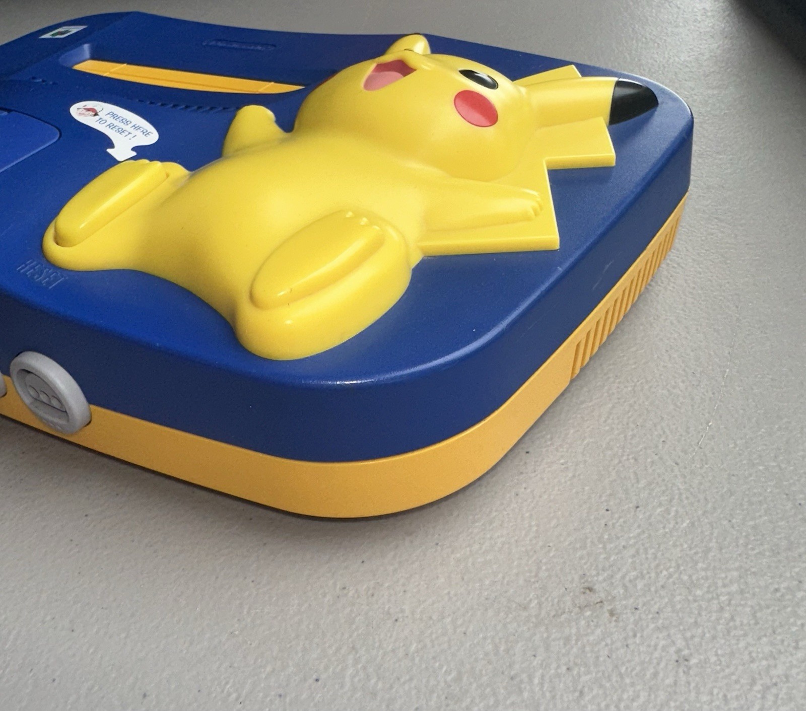 NINTENDO 64 N64 POKEMON PIKACHU EDITION CONSOLE ONLY Tested Works Great!