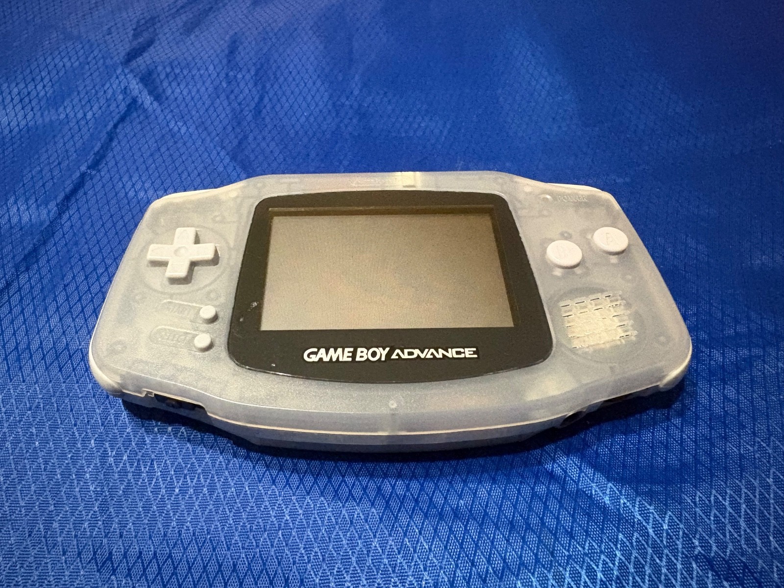 Nintendo Game Boy Advance Console System – Clear Glacier tested and working