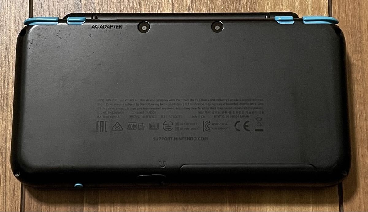 [Tested and Working] New Nintendo 2DS LL Black x Turquoise