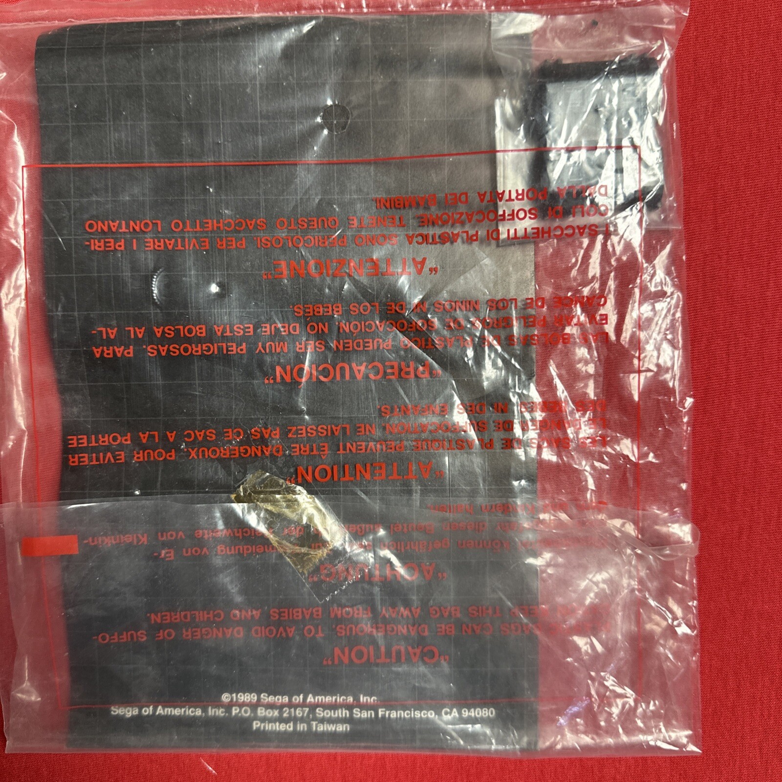 SEGA Genesis Master System Power Base Converter – Missing Styrofoam – Manual