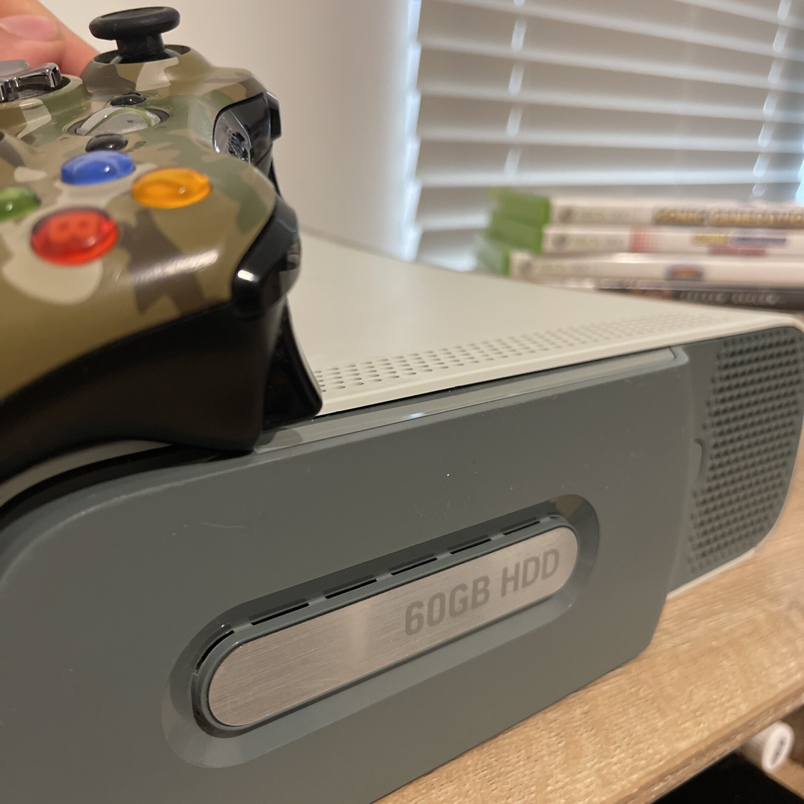 Xbox 360 Transformer Edition System Bundle 60GB White Console And Games