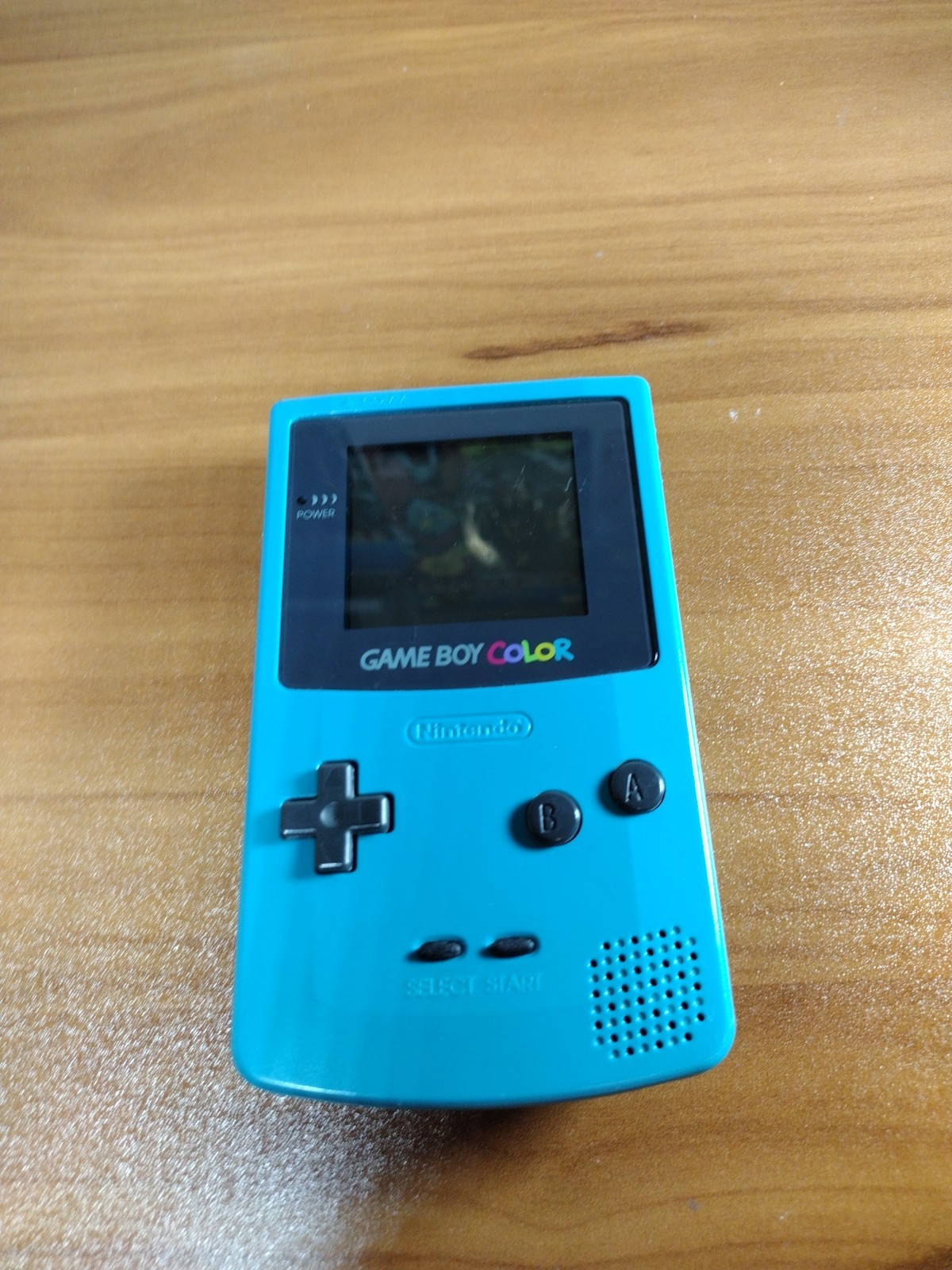Nintendo Game Boy Color Handheld Game Console Teal Tested & Working (No Game)