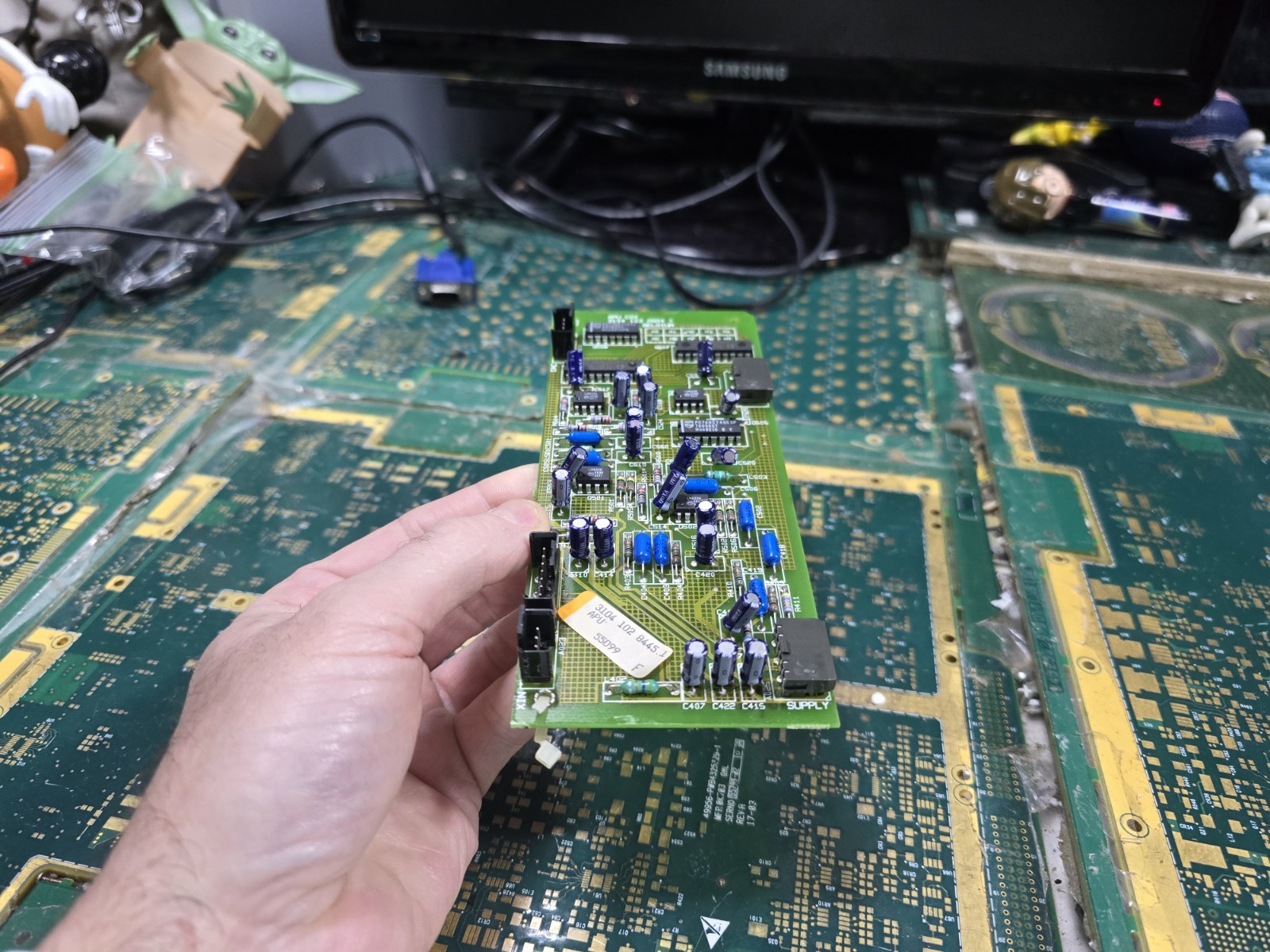 Philips CDI 910 EXACT APU CDI Board-Not Tested-Intact-PARTS-READ ALL