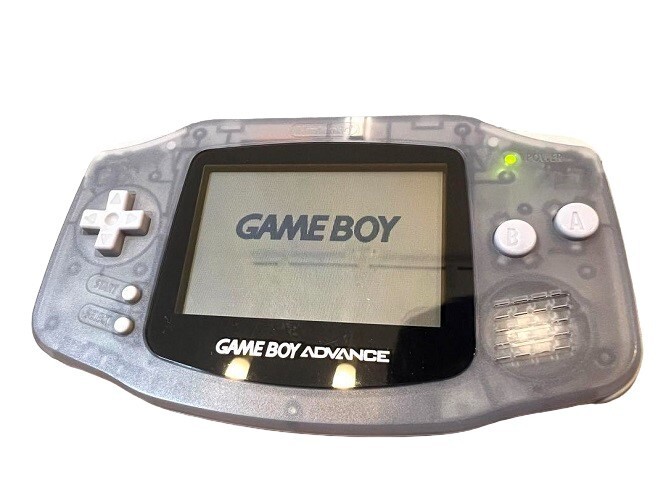 Nintendo GameBoy Advance Console Milky blue AGB-001 Region Free Used tested