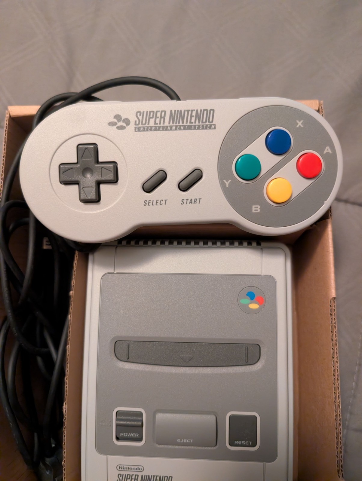 CiB PAL Model Super Nintendo Entertainment System SNES Classic Mini Console