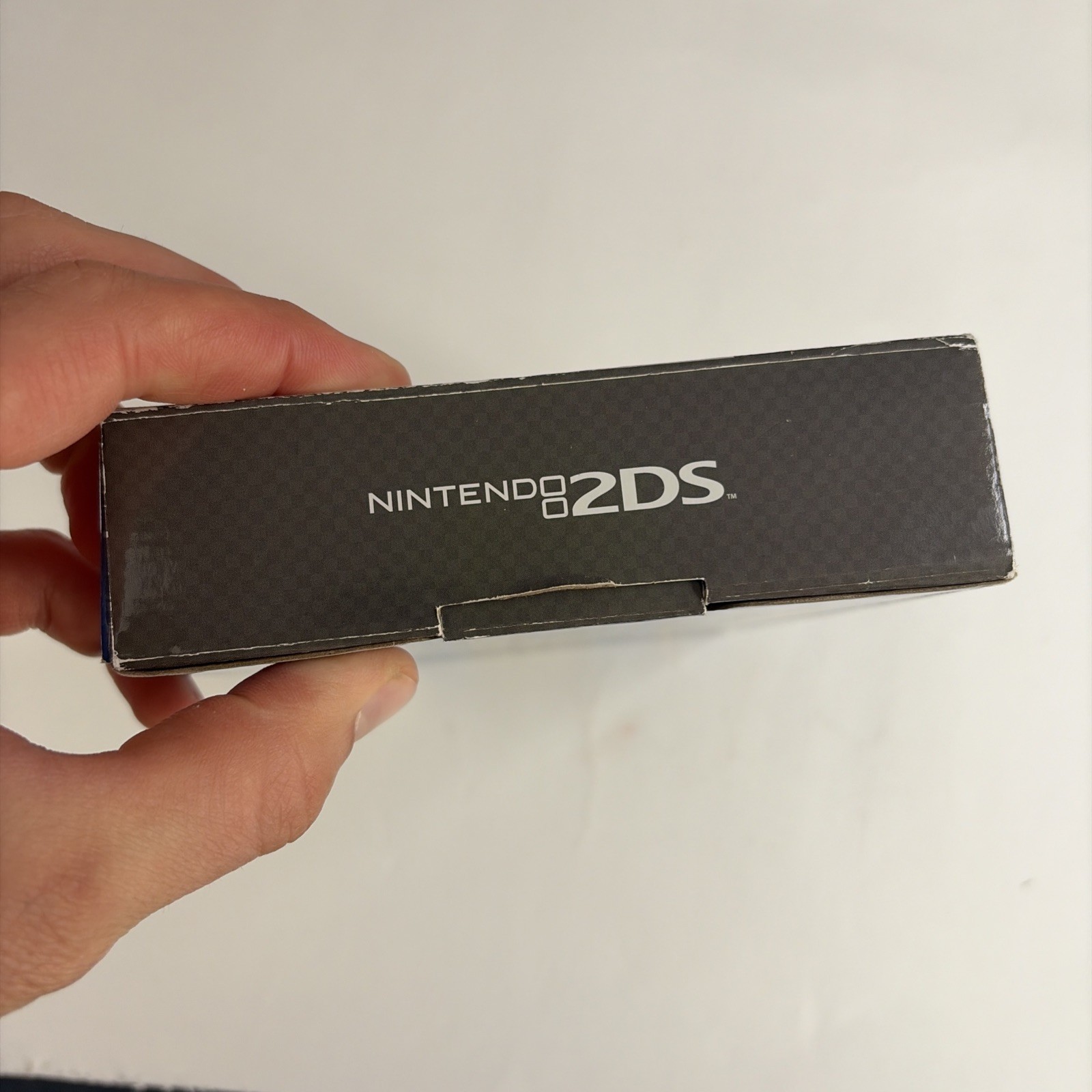 Nintendo 2DS Blue Black System In Original Box W/Charger Stylus US Model