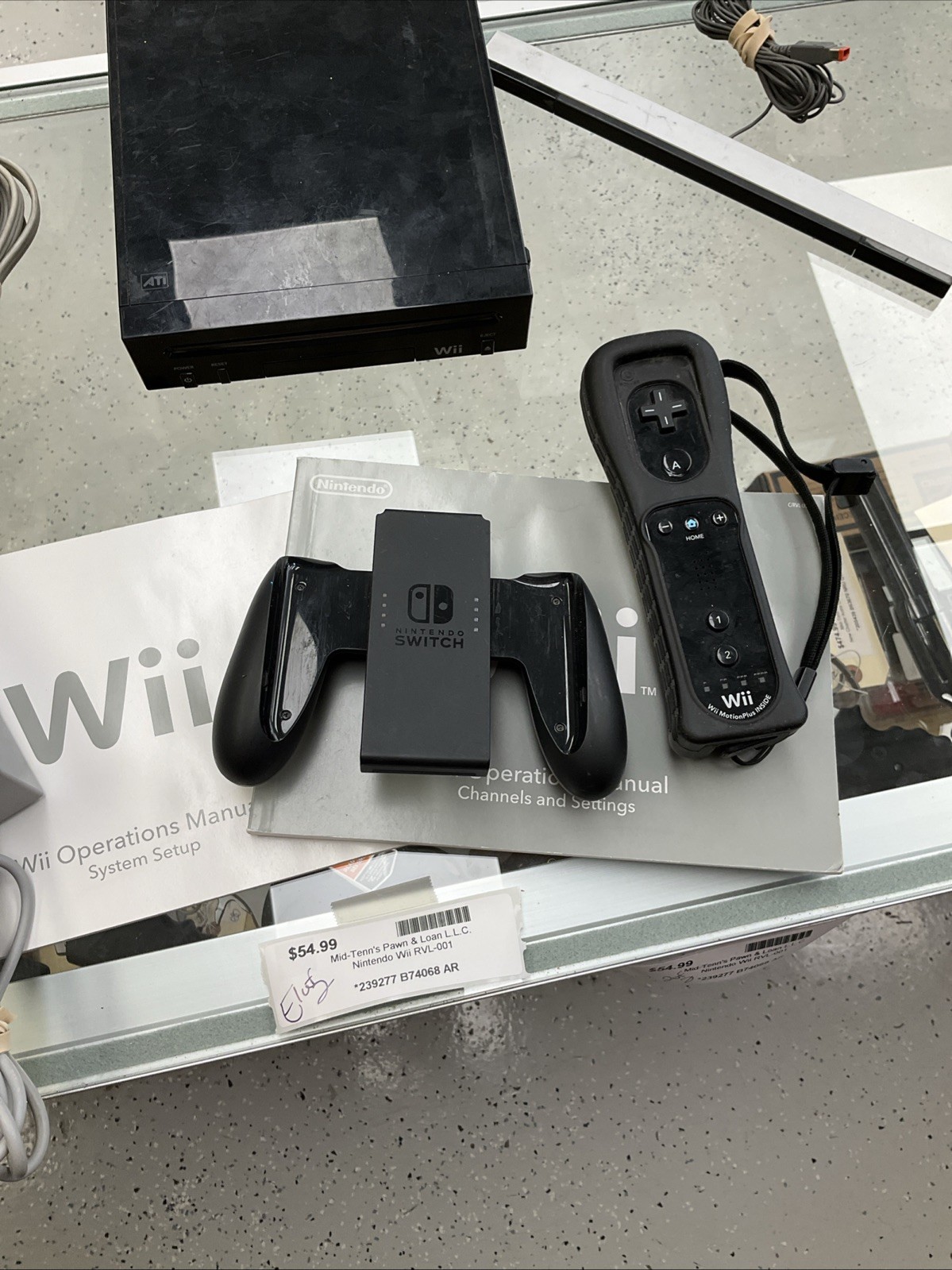 Nintendo Wii Family Edition RVL-101 512MB – Black 239277