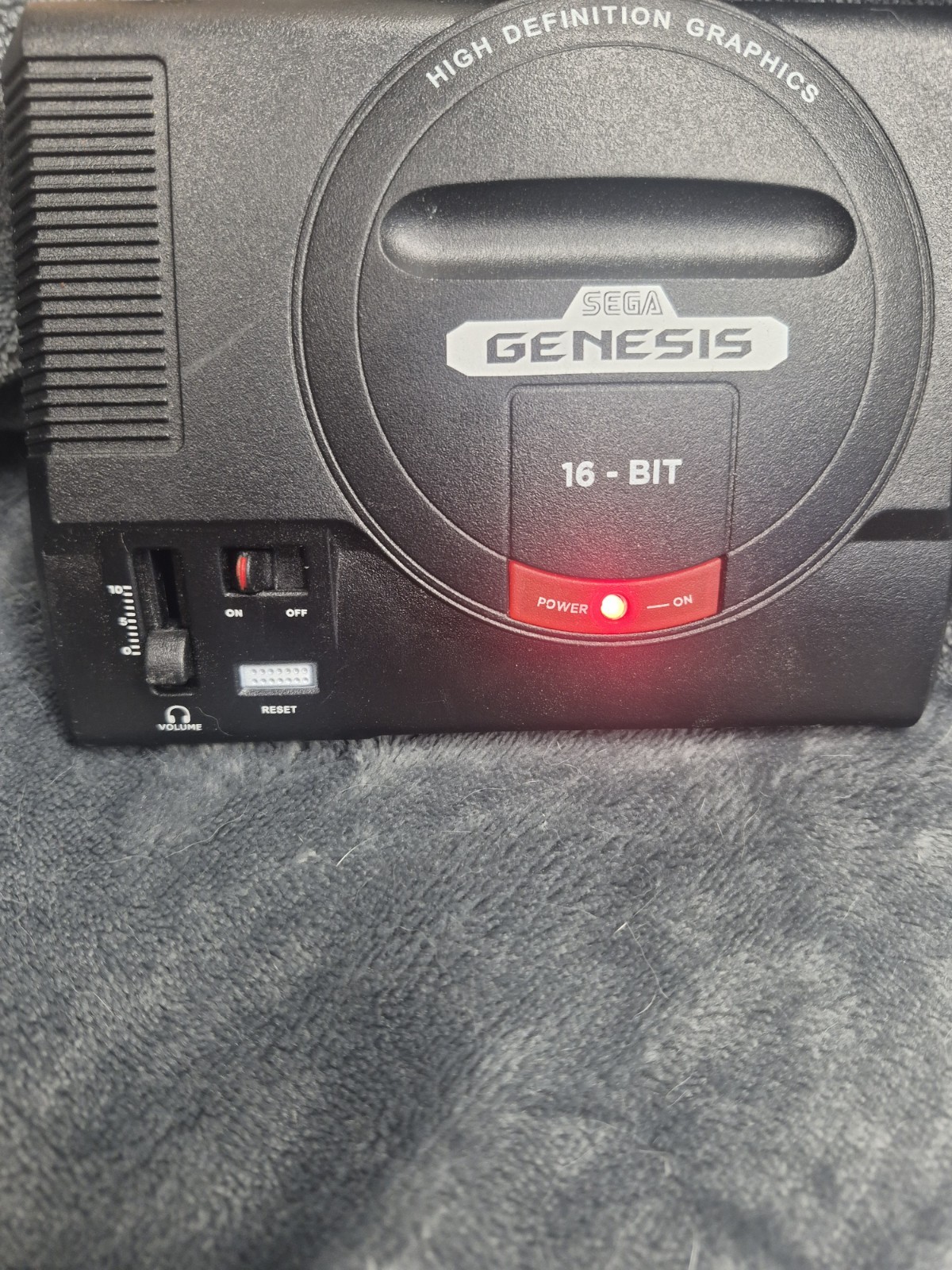 Sega Genesis High-Definition Console Only, Not Tested. I Connect And Turn On