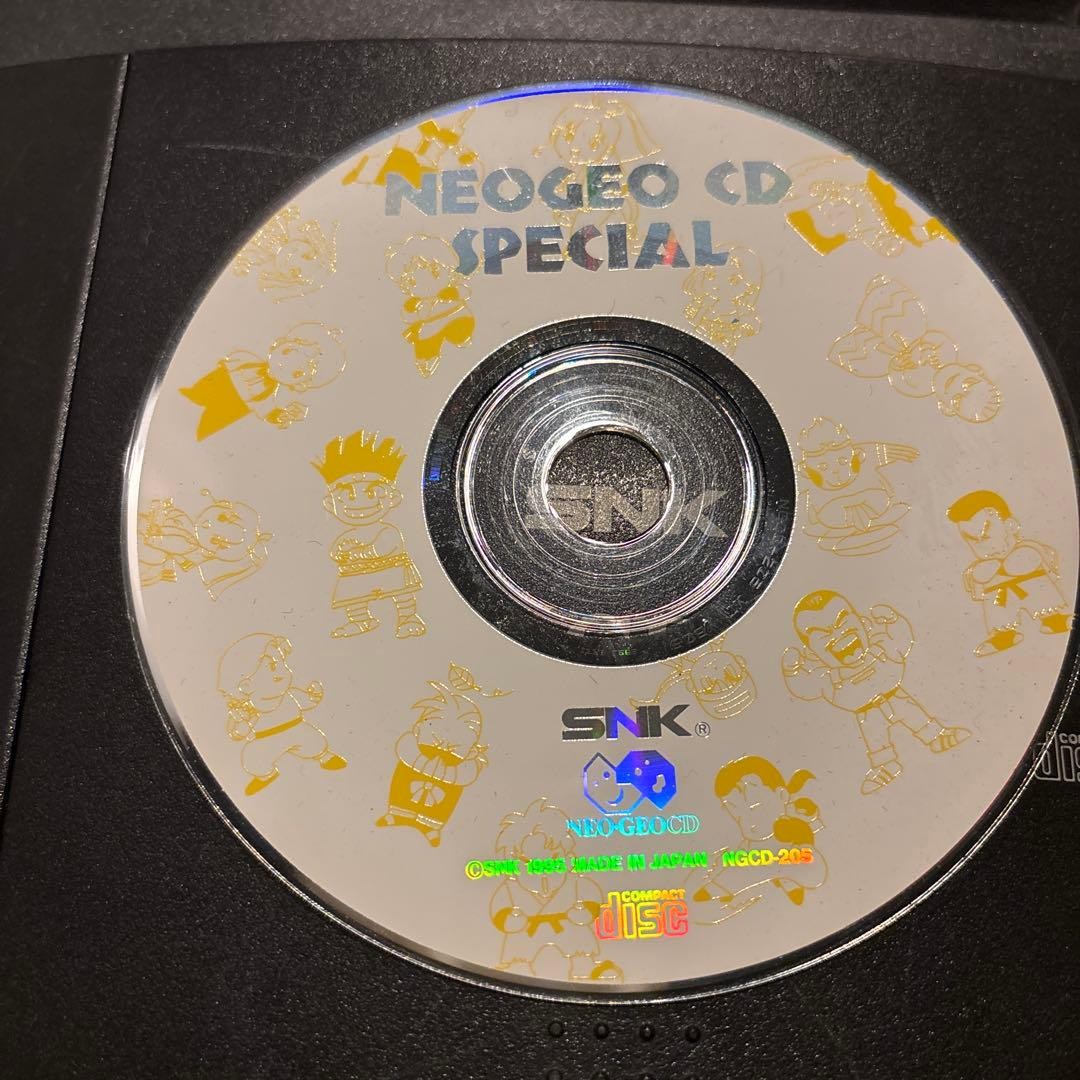 SNK Neo Geo CD Top Loader Console 2 Controllers For Parts Japan A0740