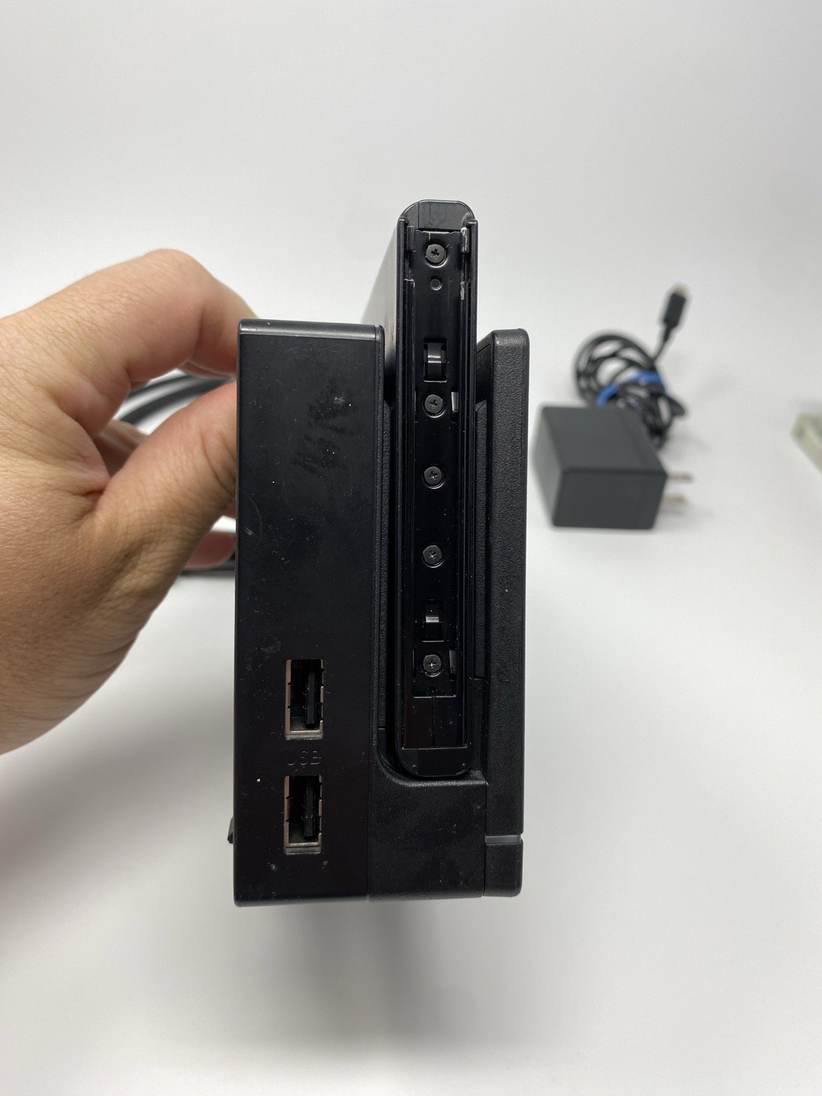 Nintendo Switch Dock and Console, No Joy Cons Tested Authentic Power And HDMI