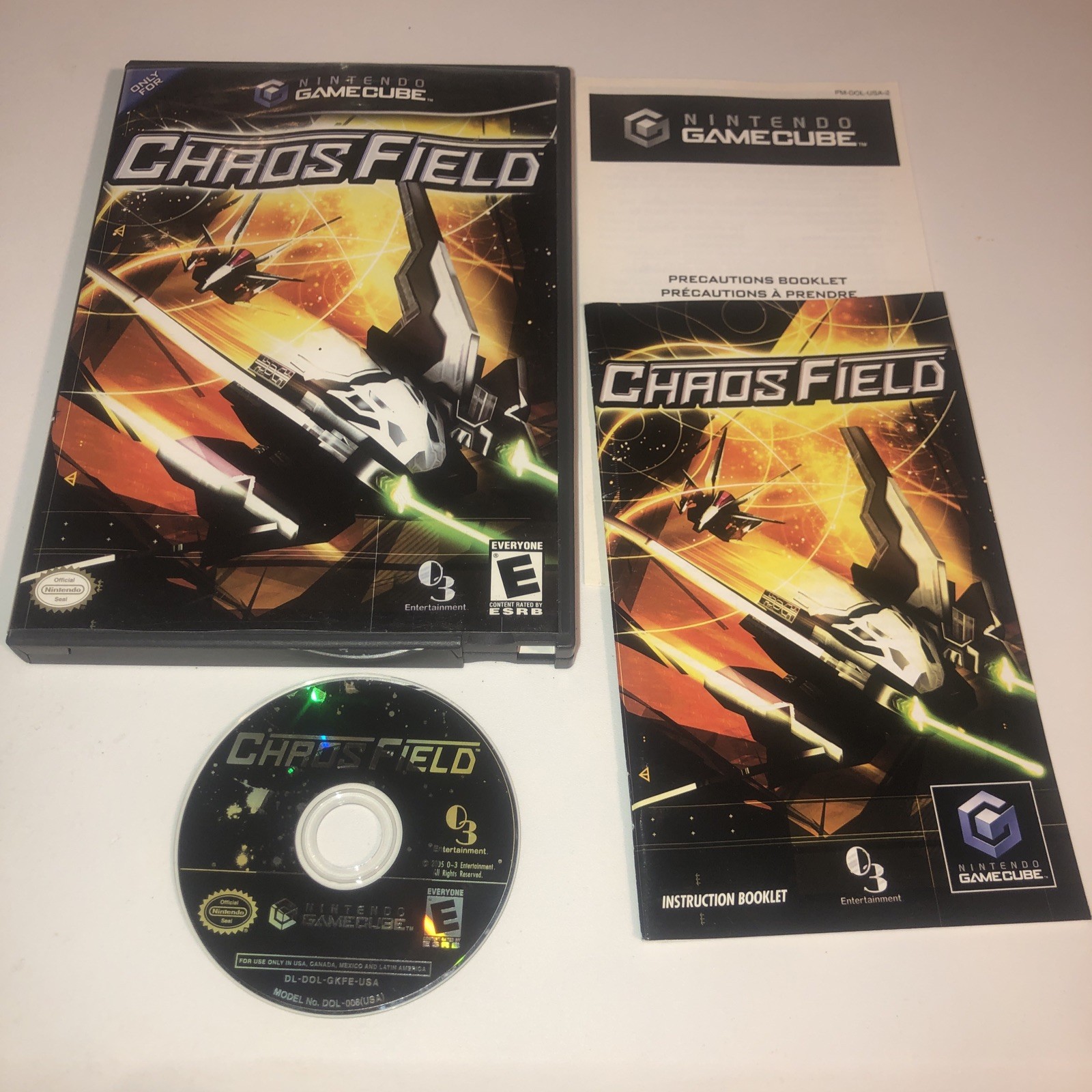 Chaos Field (Nintendo GameCube, 2005) Complete CIB, Excellent