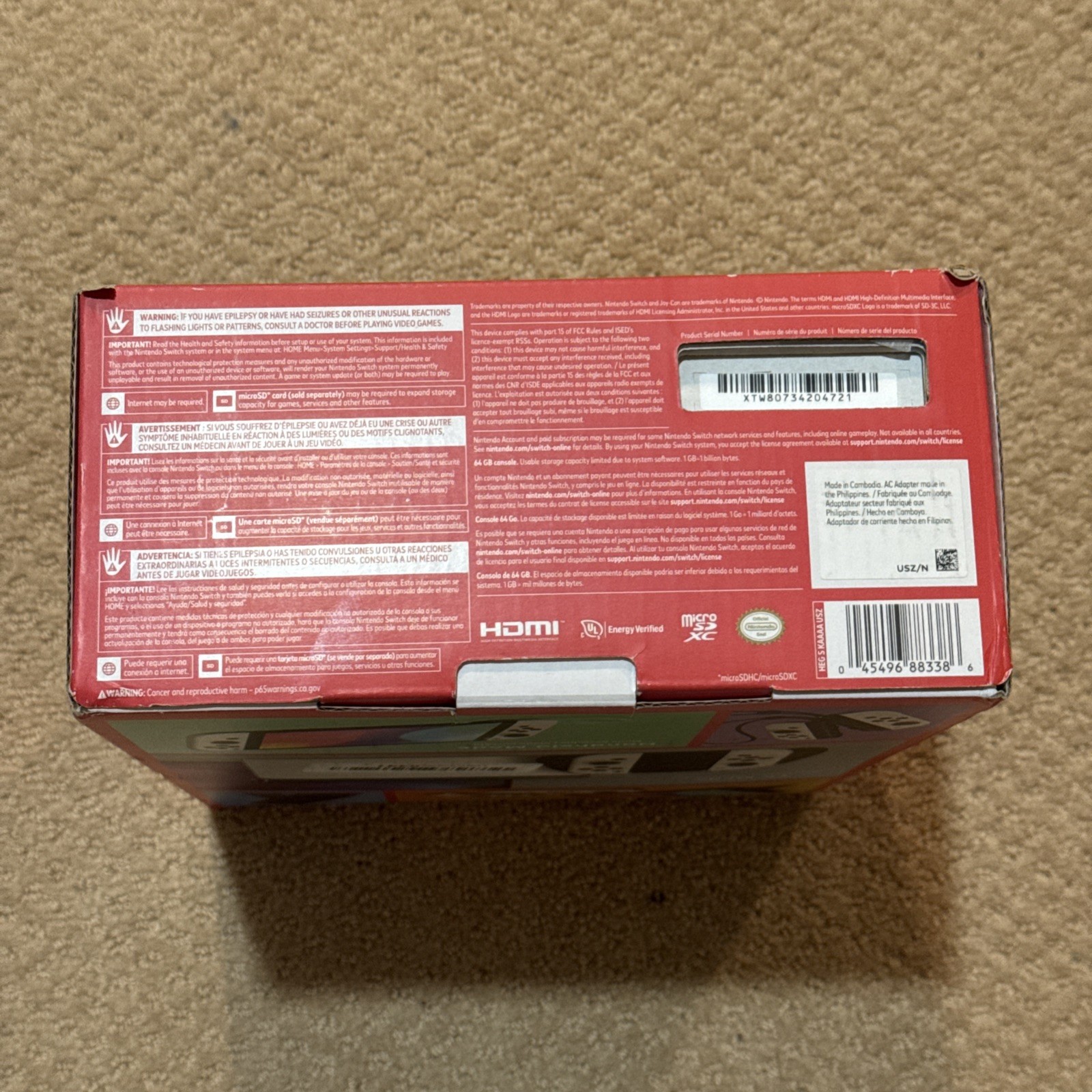 Nintendo Switch OLED 64GB White Joy-Con $399
