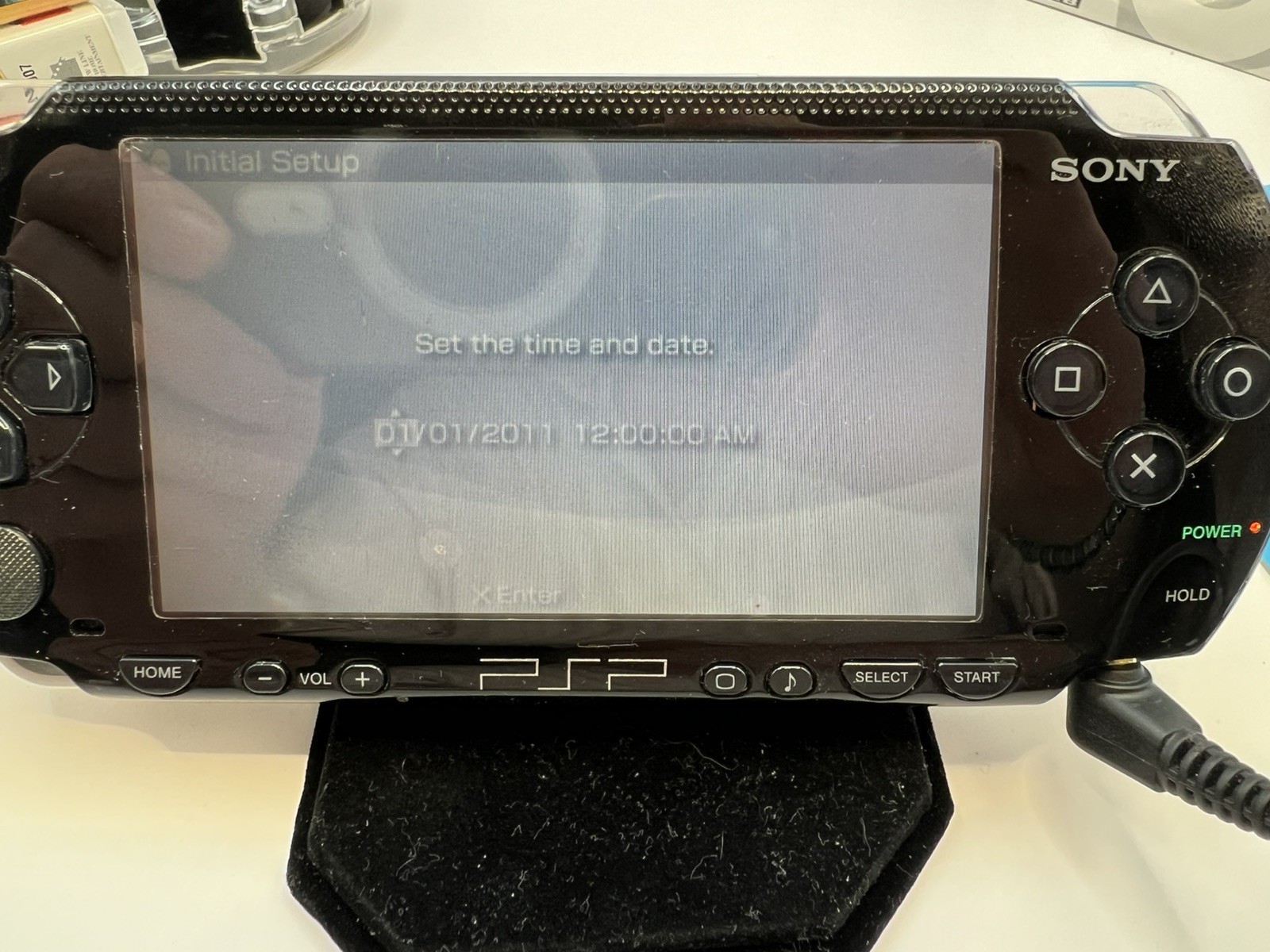 PSP 1001 Console 100% CIB Complete and All Original in Box Virtually UNUSED MINT