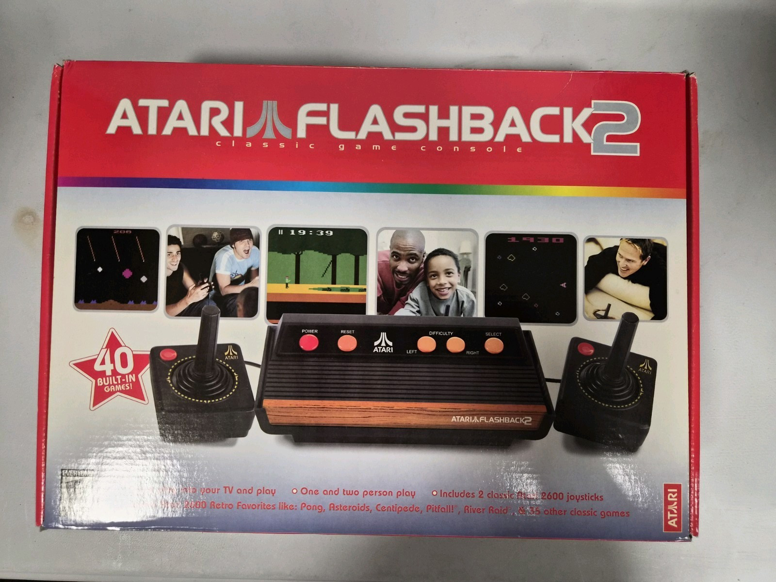 Atari Flashback 2 Console with 40 Built-In Games