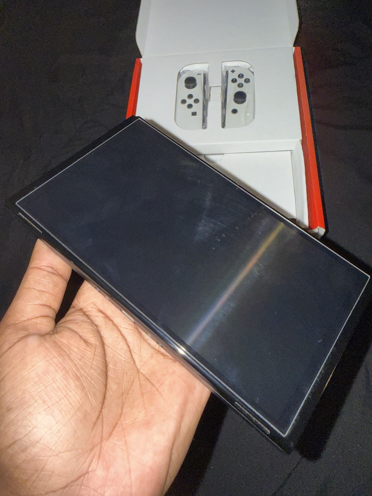 Nintendo Switch OLED Model White 64GB ZenGrip Case/Grip
