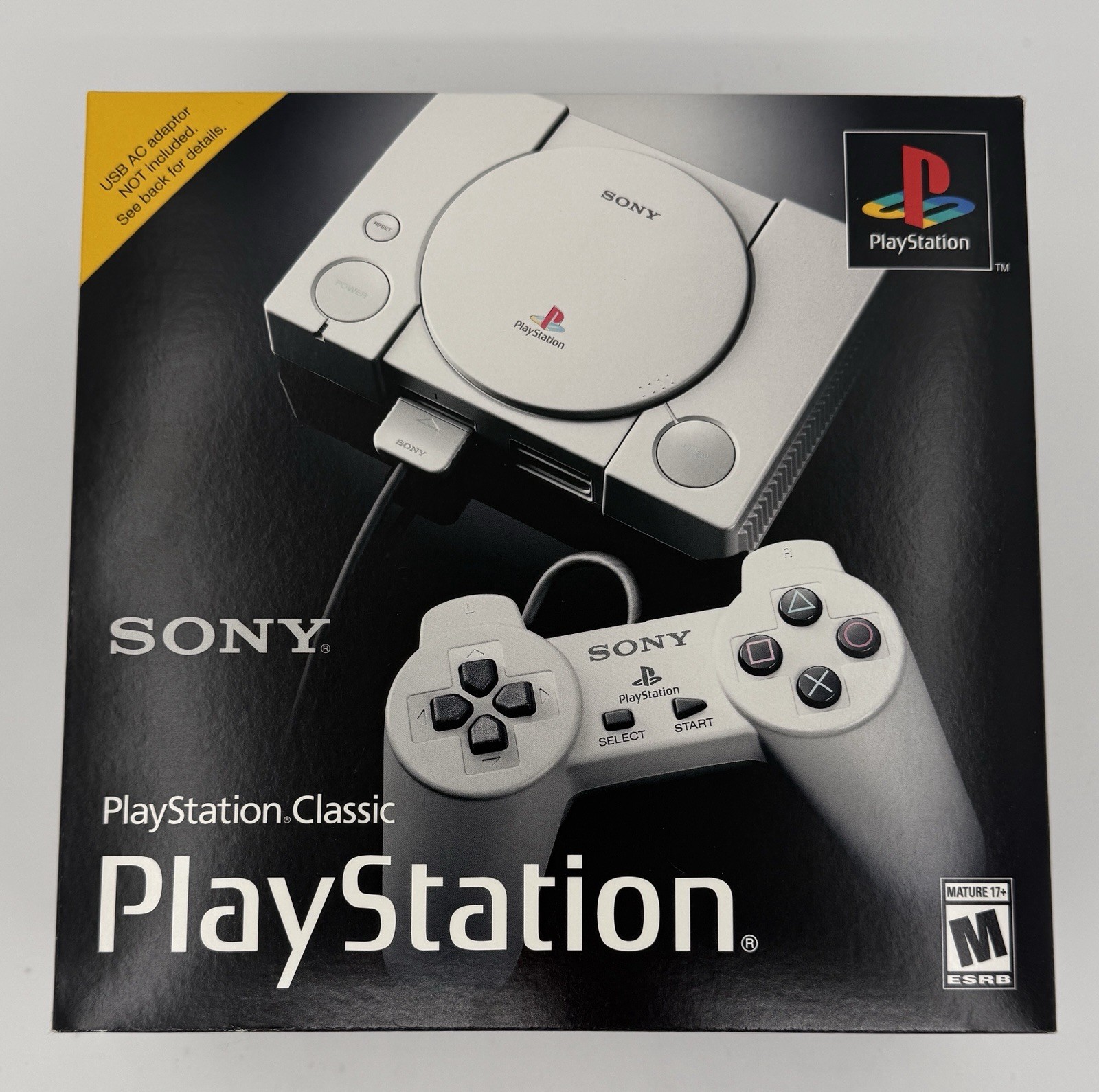 NEW PlayStation Classic Metal Gear Solid Final Fantasy 7 Tekken 3 GTA Resident