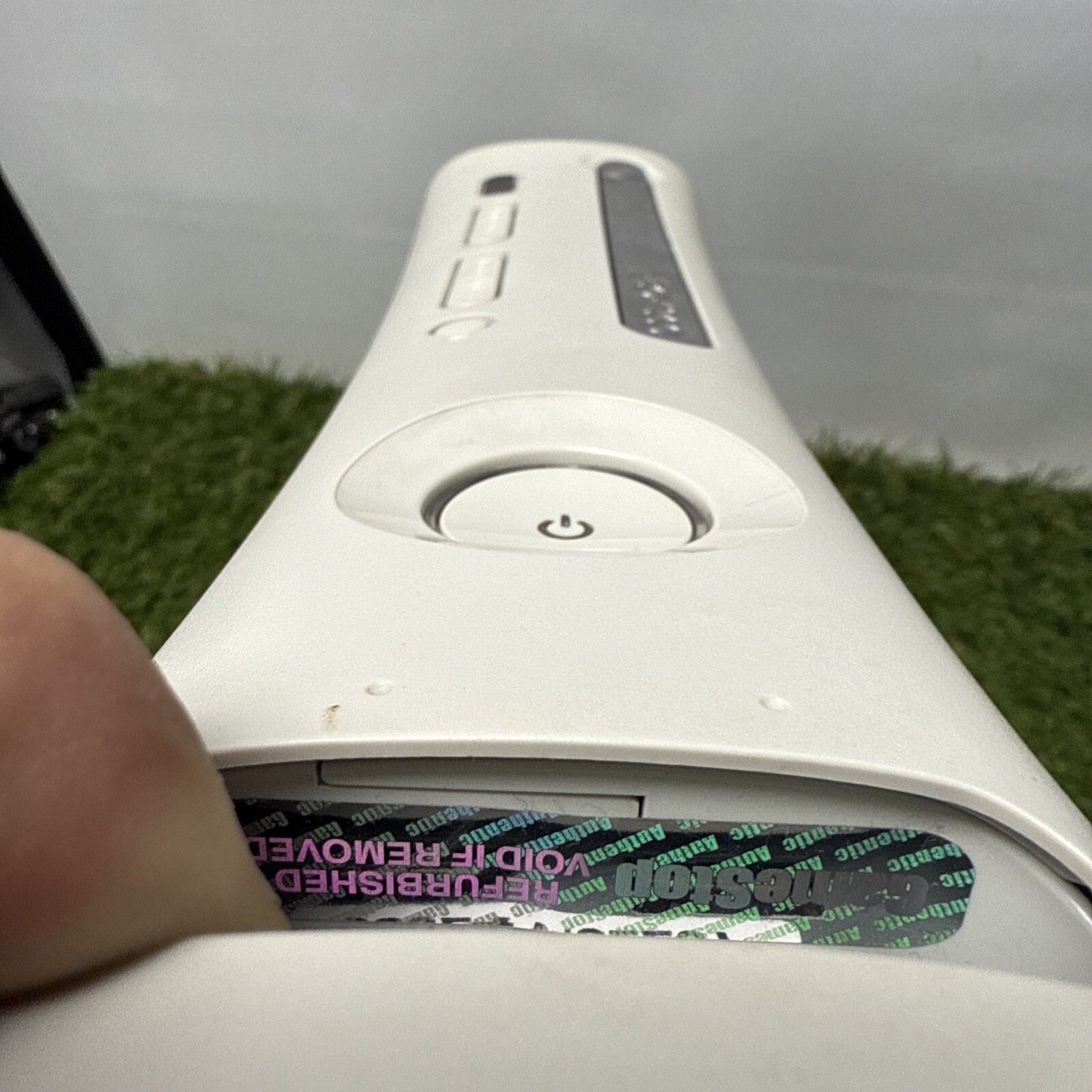 Xbox 360 Pro Console White With Power & AV Cord TESTED , No Controllers HDD