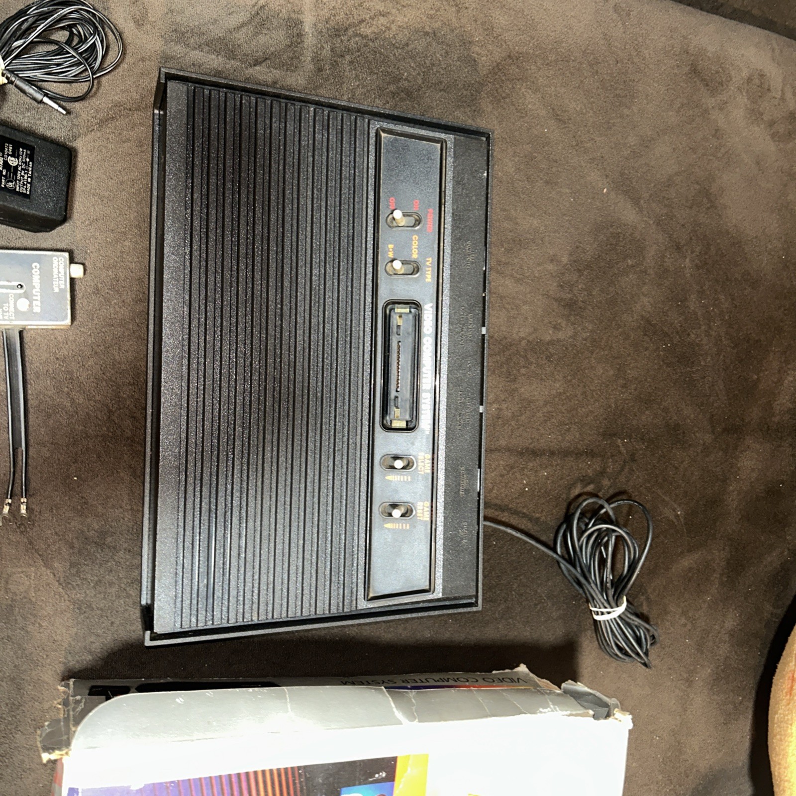 ATARI 2600 Complete Boxed System w/ Original Packaging + 28 Picture Label Games!