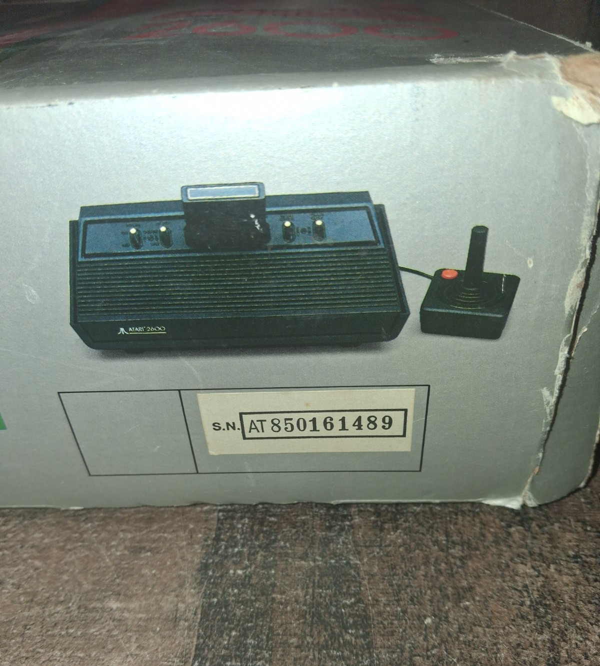 Vintage Atari 2600 Video Computer System 1984 Untested w/Box Paddles Read