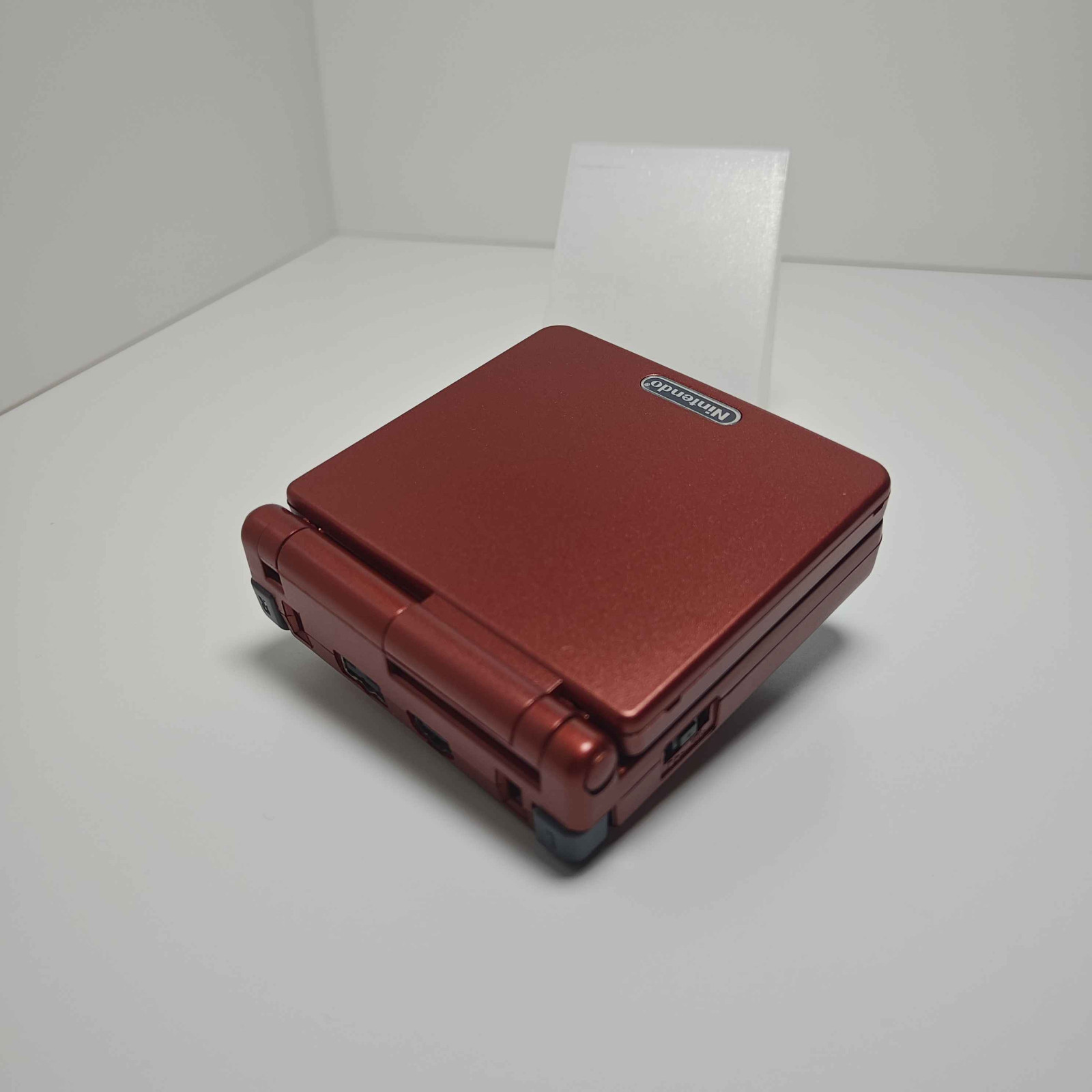 Nintendo Game Boy Advance GBA SP – Flame Red AGS-101 Restored Brighter Ruby Red