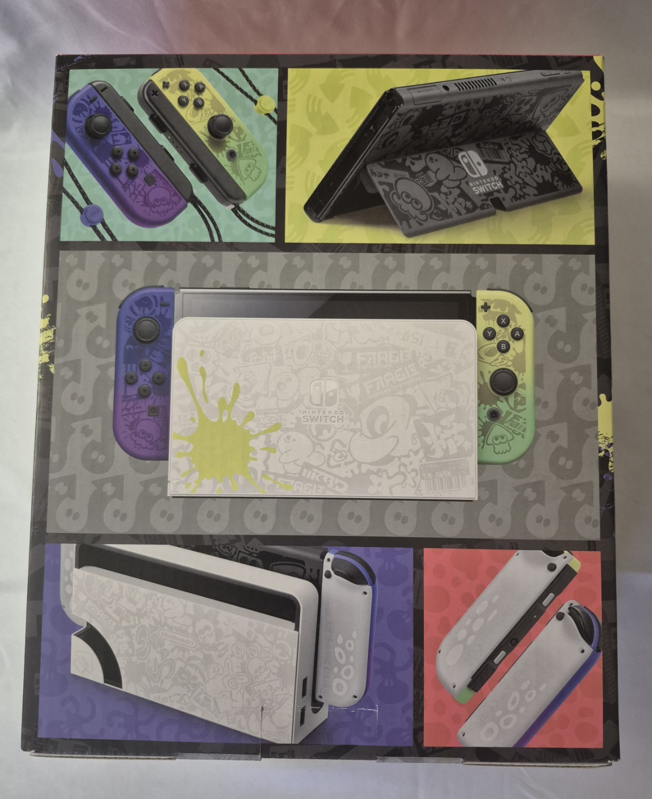 Nintendo Switch (OLED Model) HEG-001 Splatoon 3 Edition Video Game Console -…