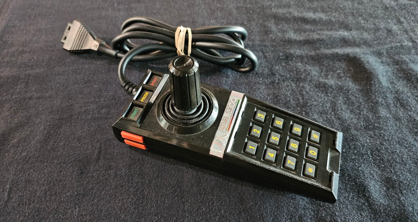 Atari 5200 Console 4 Port w/ Power Adapter Mod – Tested & Working! + Congo Bongo