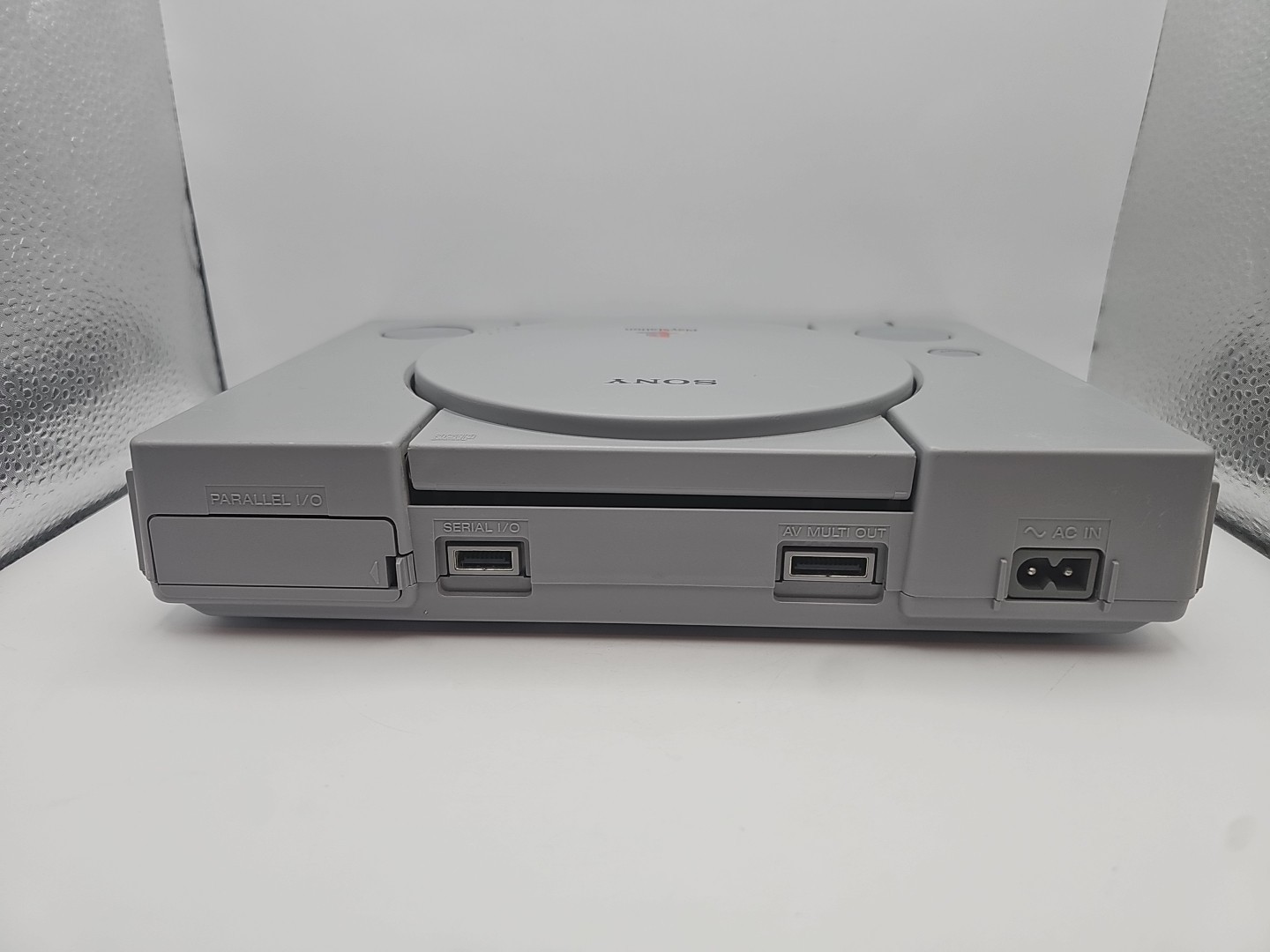 Sony PlayStation Launch Edition Gray Console – W/ 2 Blue Oem Analog Controllers!