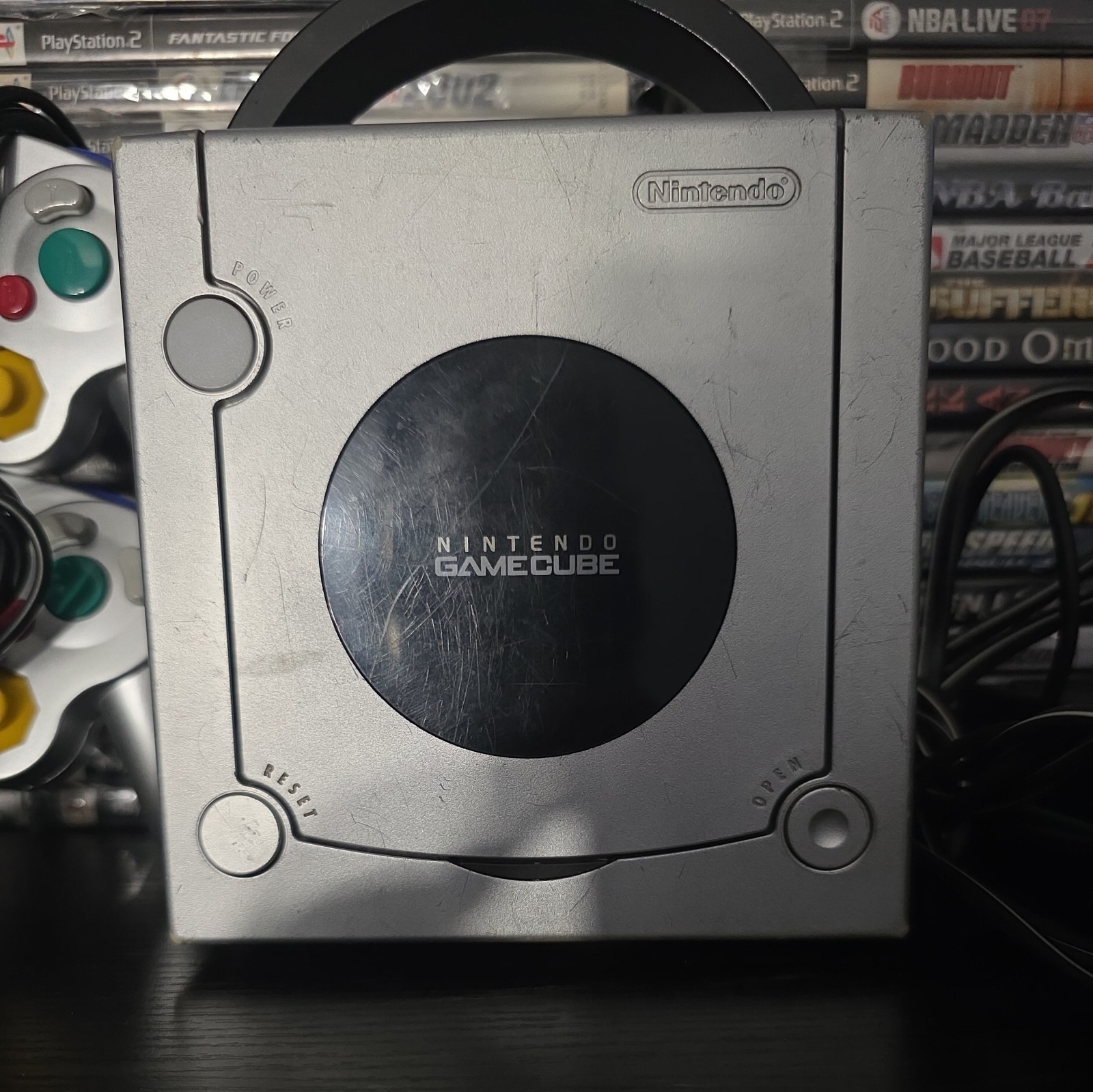 Nintendo GameCube Silver 2001 DOL-001 (USA) Game Console Only Tested Working