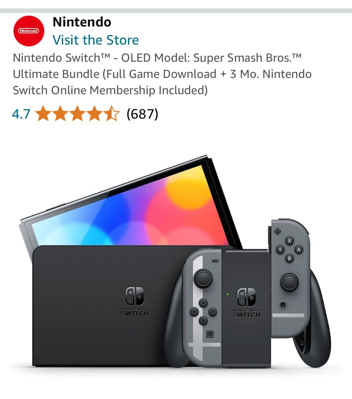 Nintendo Switch OLED with travel case for sale – Great Condition – $269