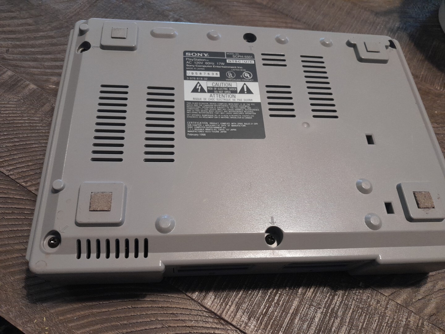 Sony Playstation Console ONLY Not Tested