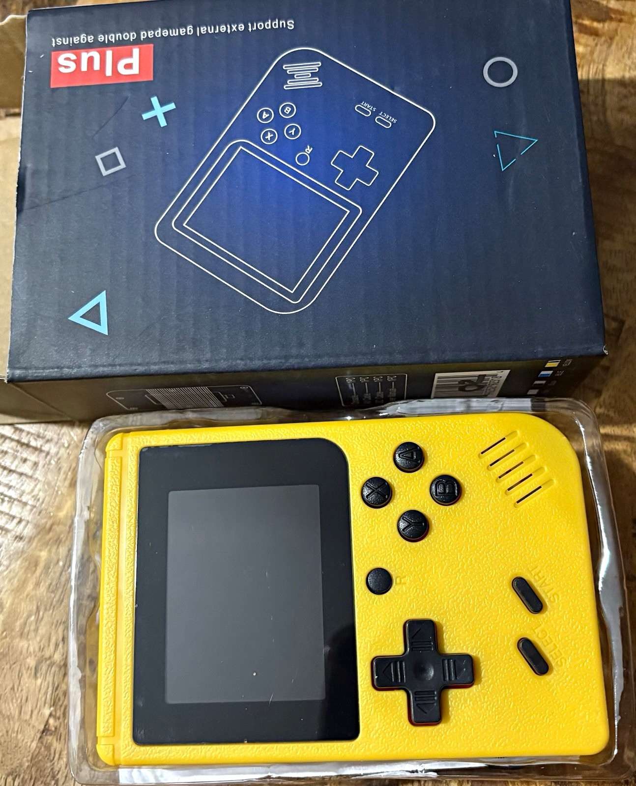 SUP Plus Handheld Game Console System Yellow/Black Portable Handheld Gaming