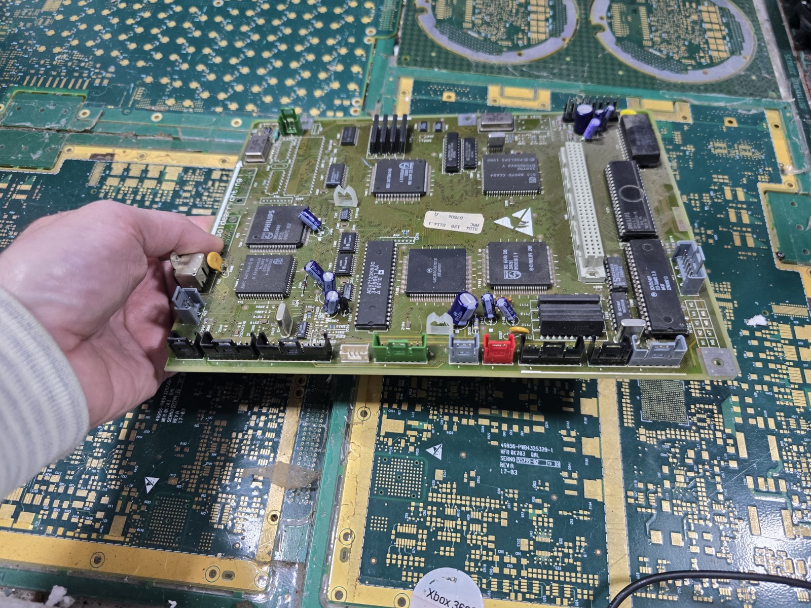 Philips CDI 910 EXACT 3104 128 0114.1 Board-Not Tested-Intact-PARTS-READ ALL