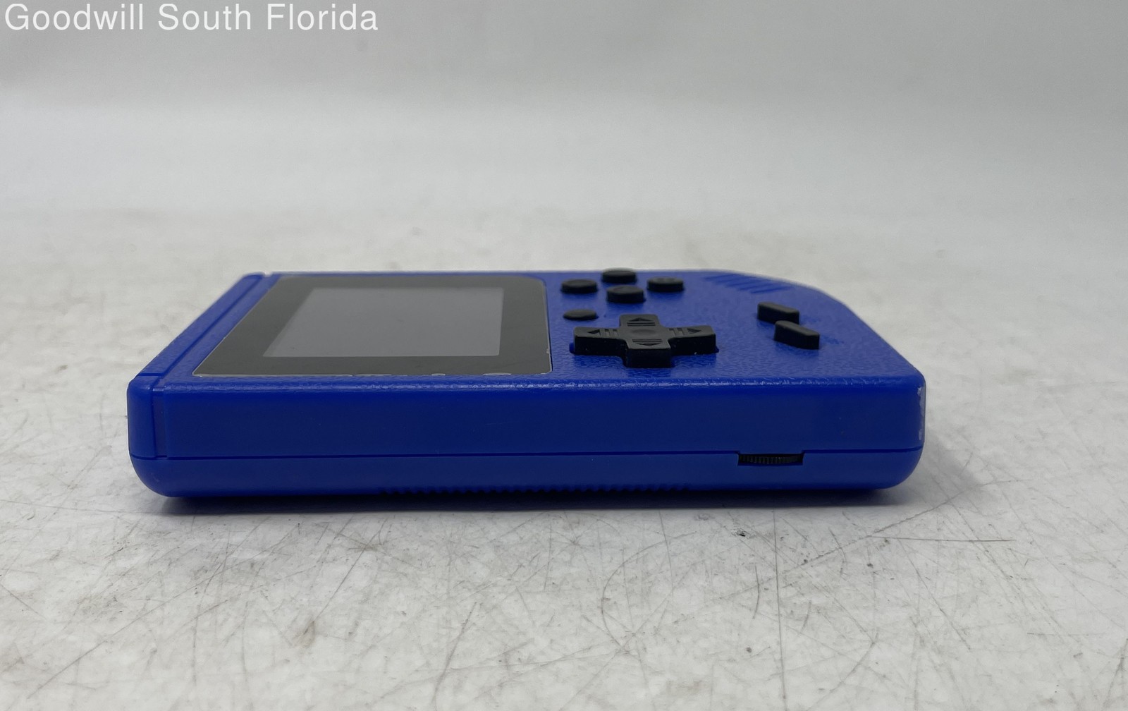 Unbranded Blue Black Portable Handheld Video Game Console Not Tested