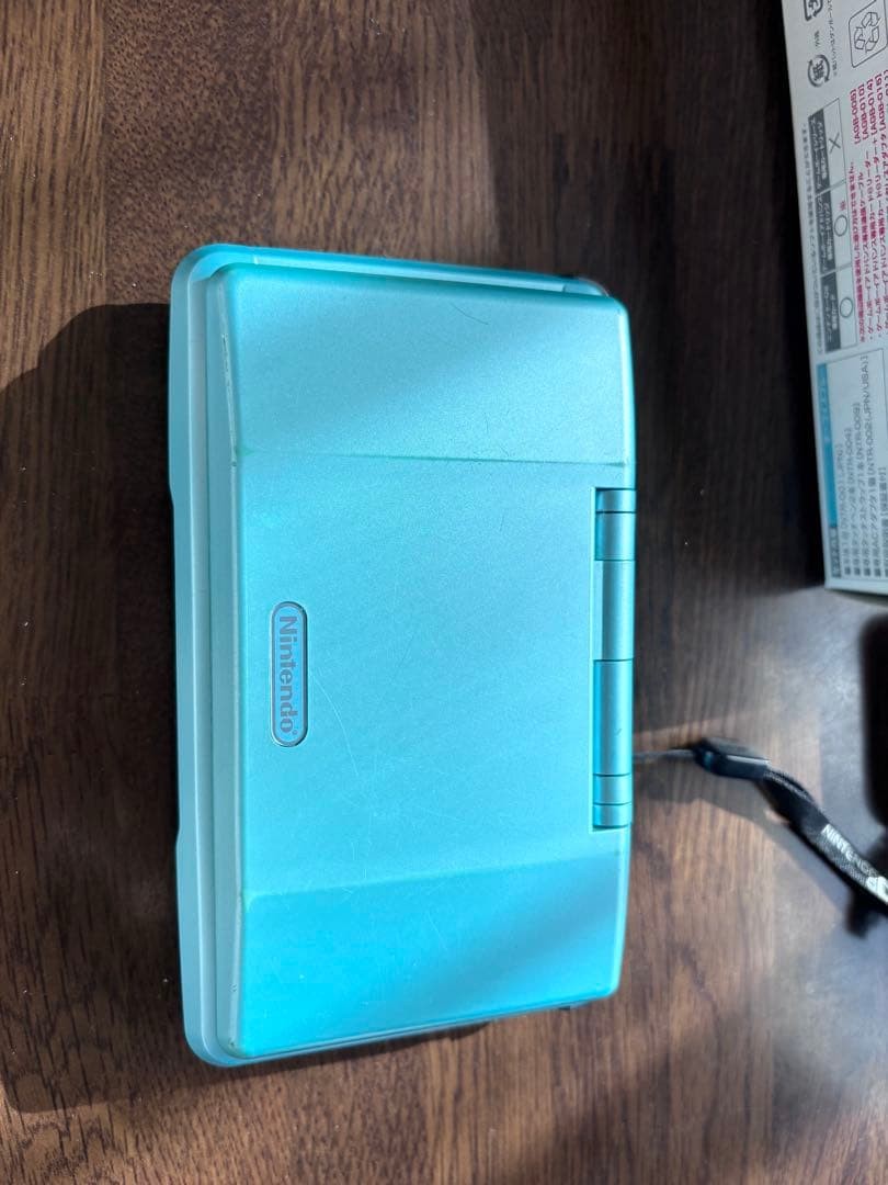 With Box Nintendo DS Console Accessories Turquoise Blue