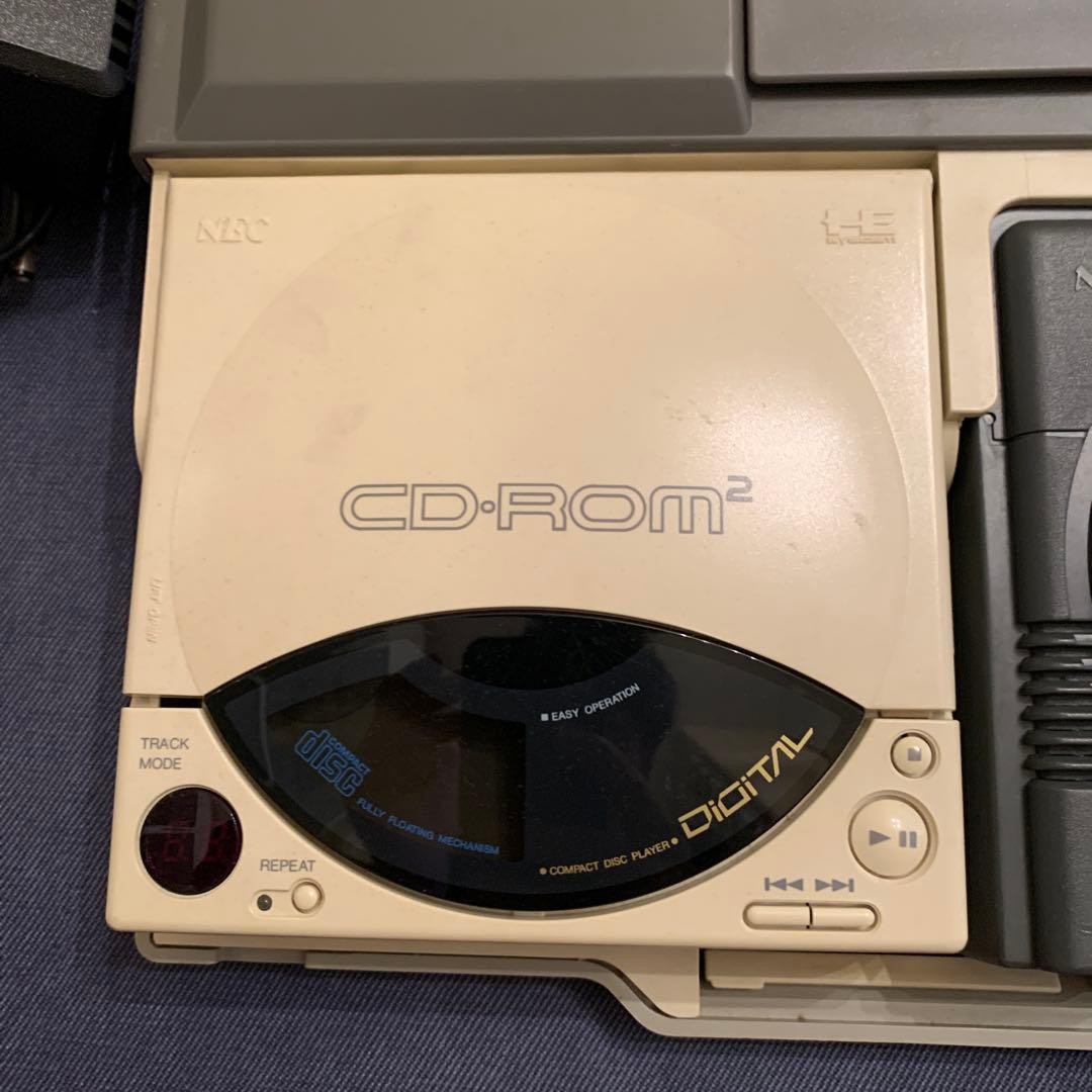 NEC PC Engine CDROM Core Graphics Classic Retro Gaming Accessory Collectors