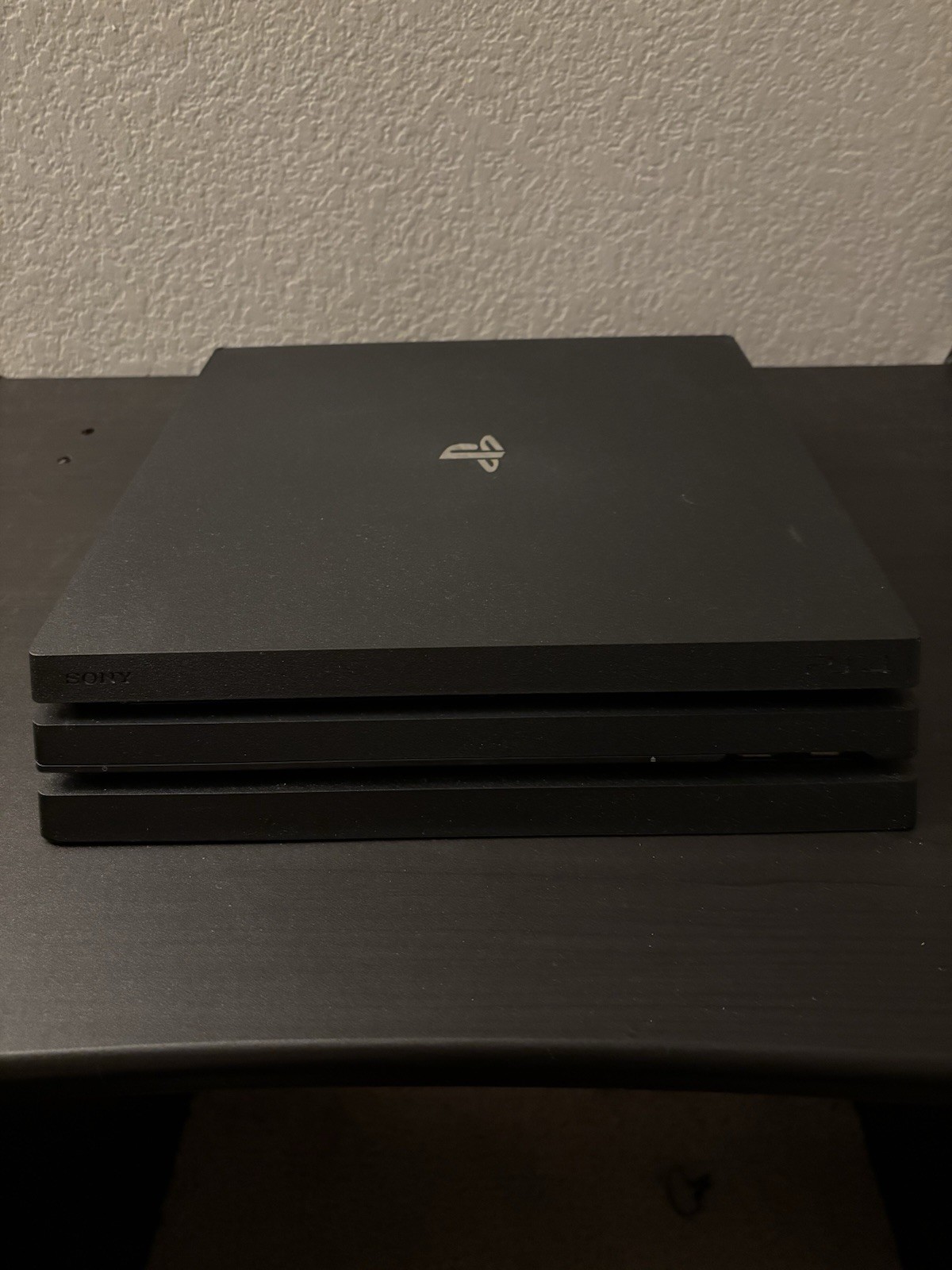 PS4 Pro Console with Cables and Controller-Broken HDMI Port-For Parts or Repair