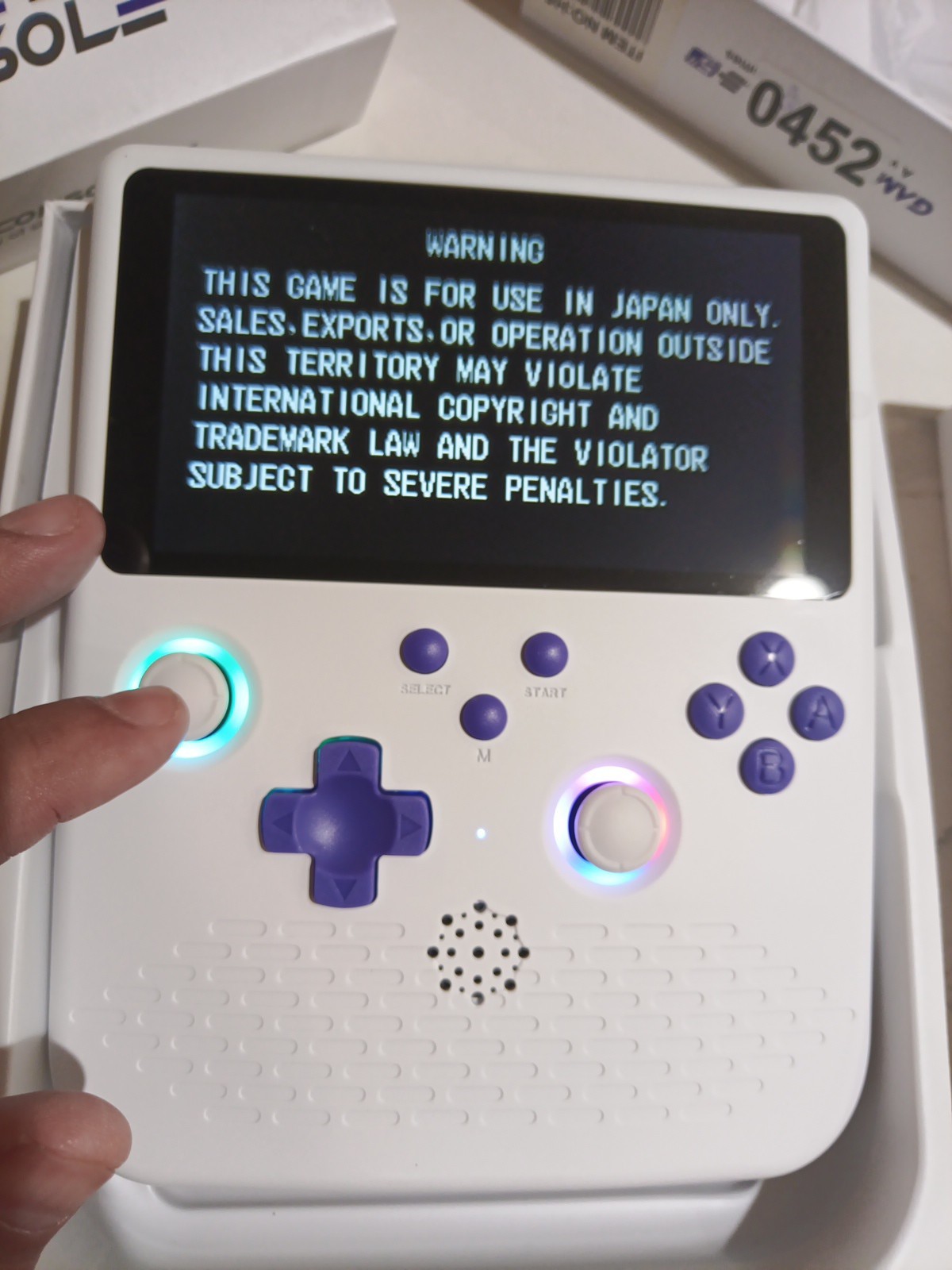 H5 5.0″ HD IPS Screen Open Source Linux System Retro Handheld Video Game Console