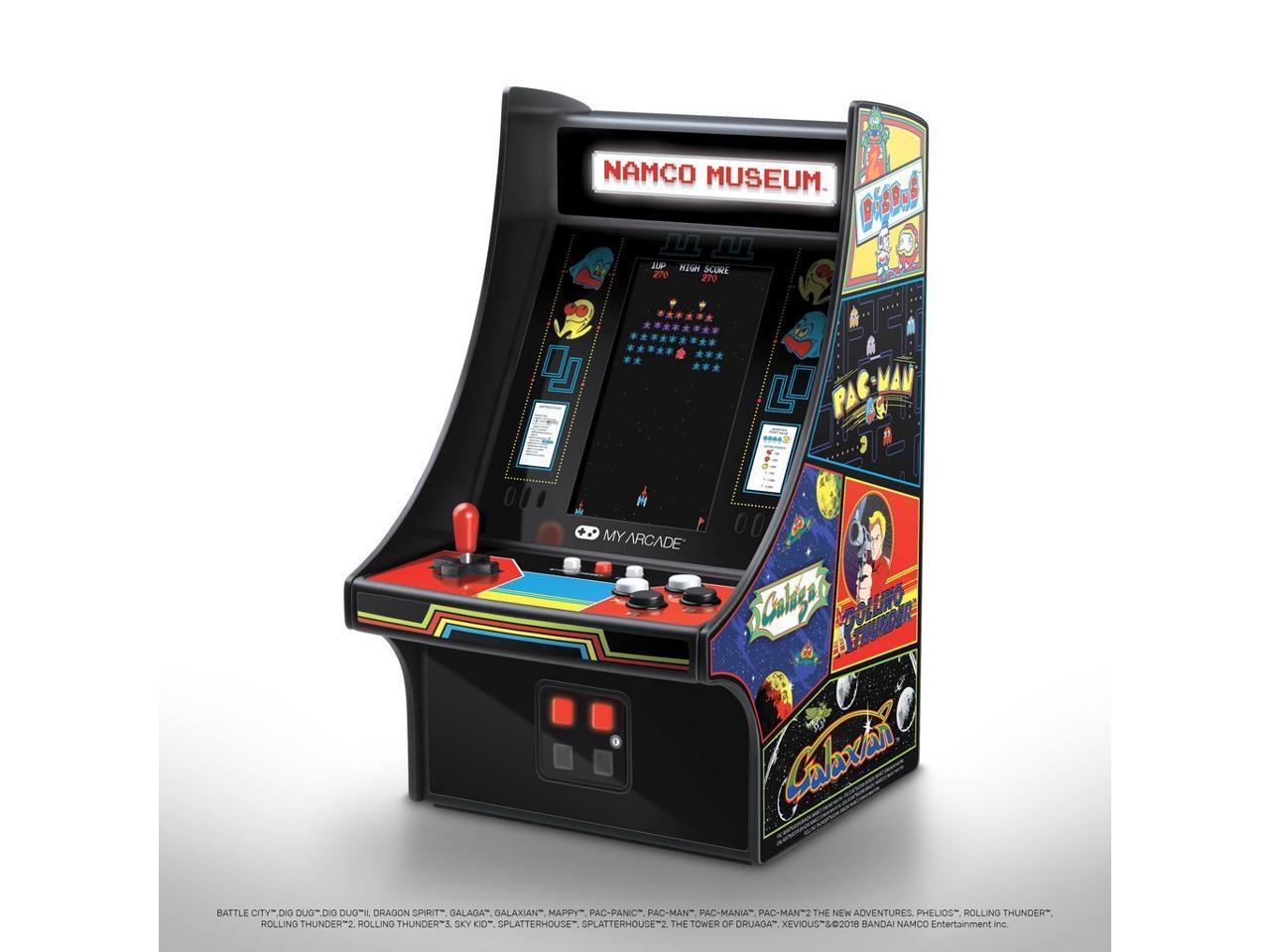 My Arcade Namco Museum Mini Player 10″ Collectible Retro Arcade Machine: 20 Arca