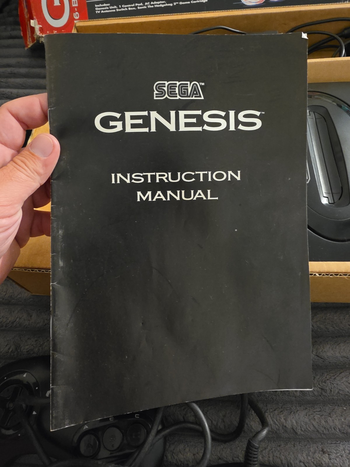 Sega Genesis Model 2 System In Original Box In Great Working Condition